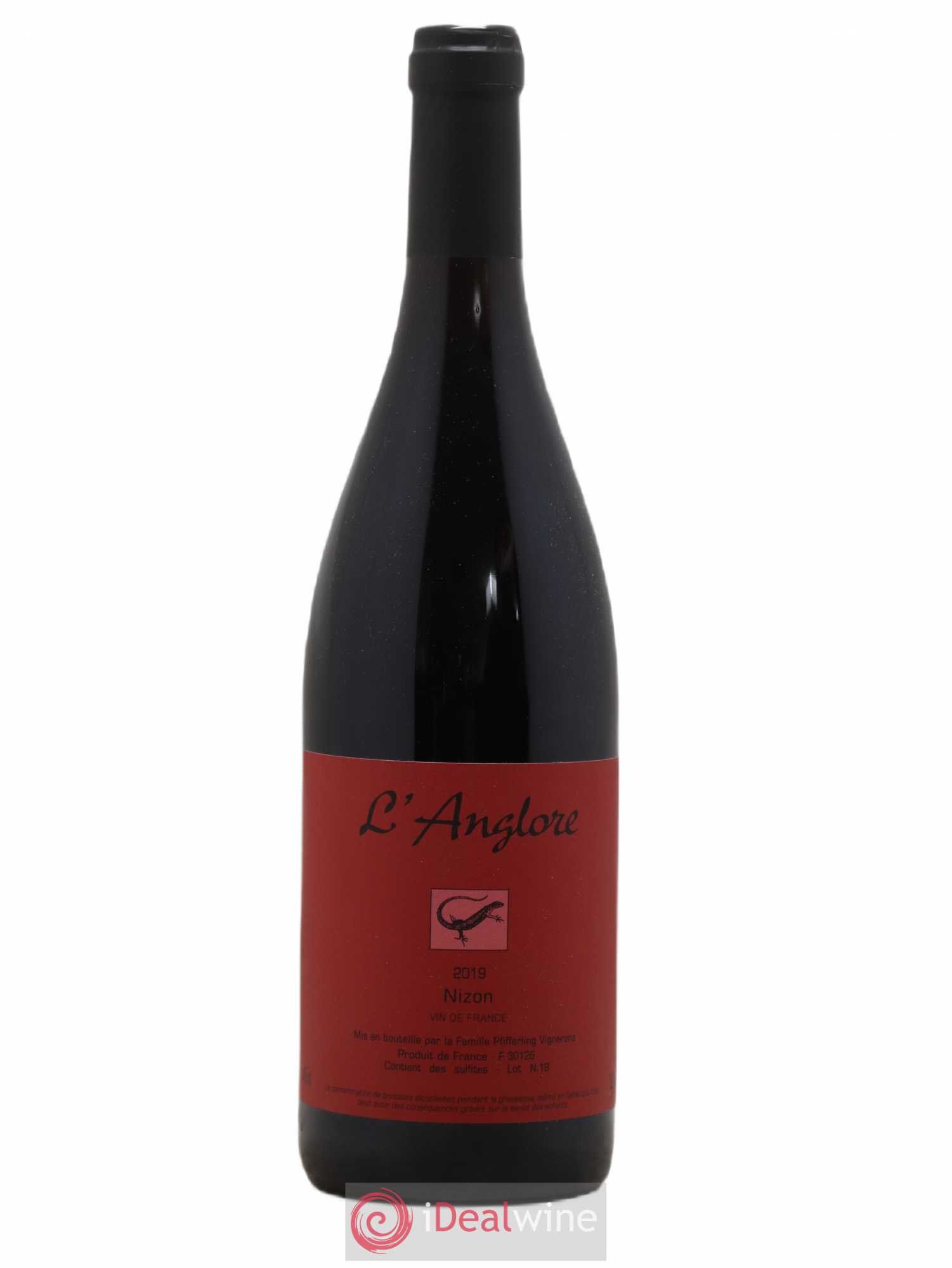 Vin de France Nizon L'Anglore 2019 - Lot de 1 bouteille - 0