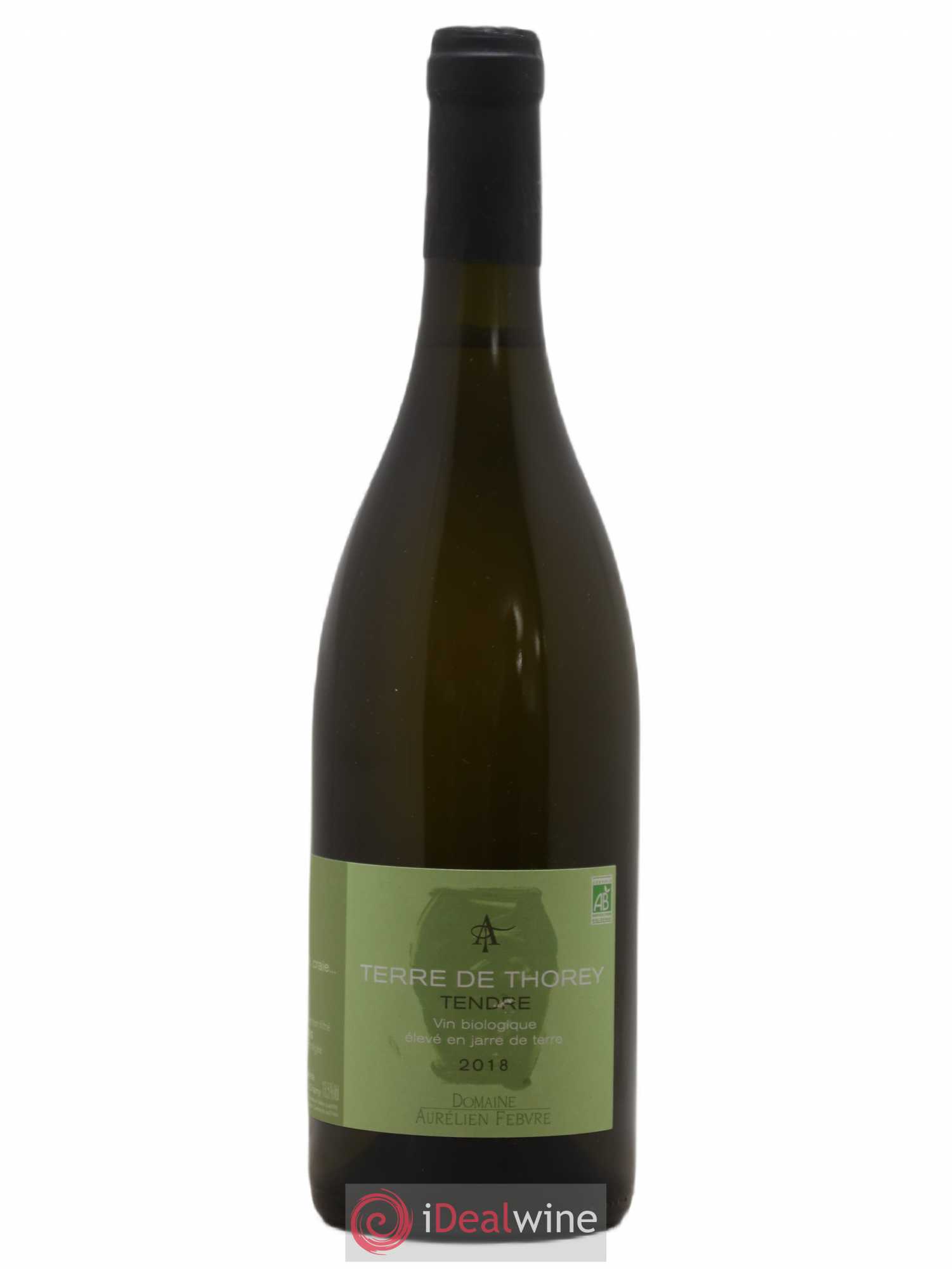 Bourgogne IGP Coteaux De L'Auxois Terre De Thorey Tendre A.Febvre 2018 - Posten von 1 Flasche - 0