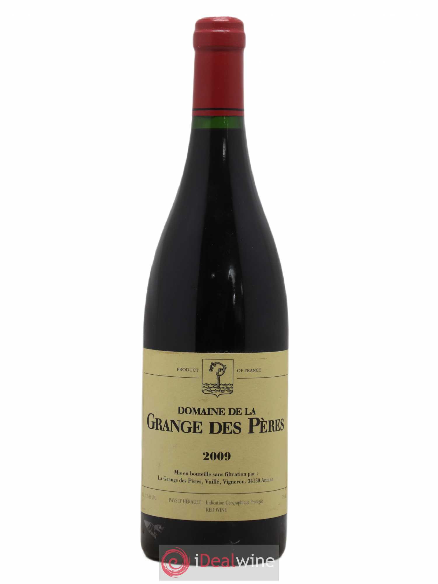Pays d'Hérault Grange des Pères Laurent Vaillé 2009 - Lot de 1 bouteille - 0