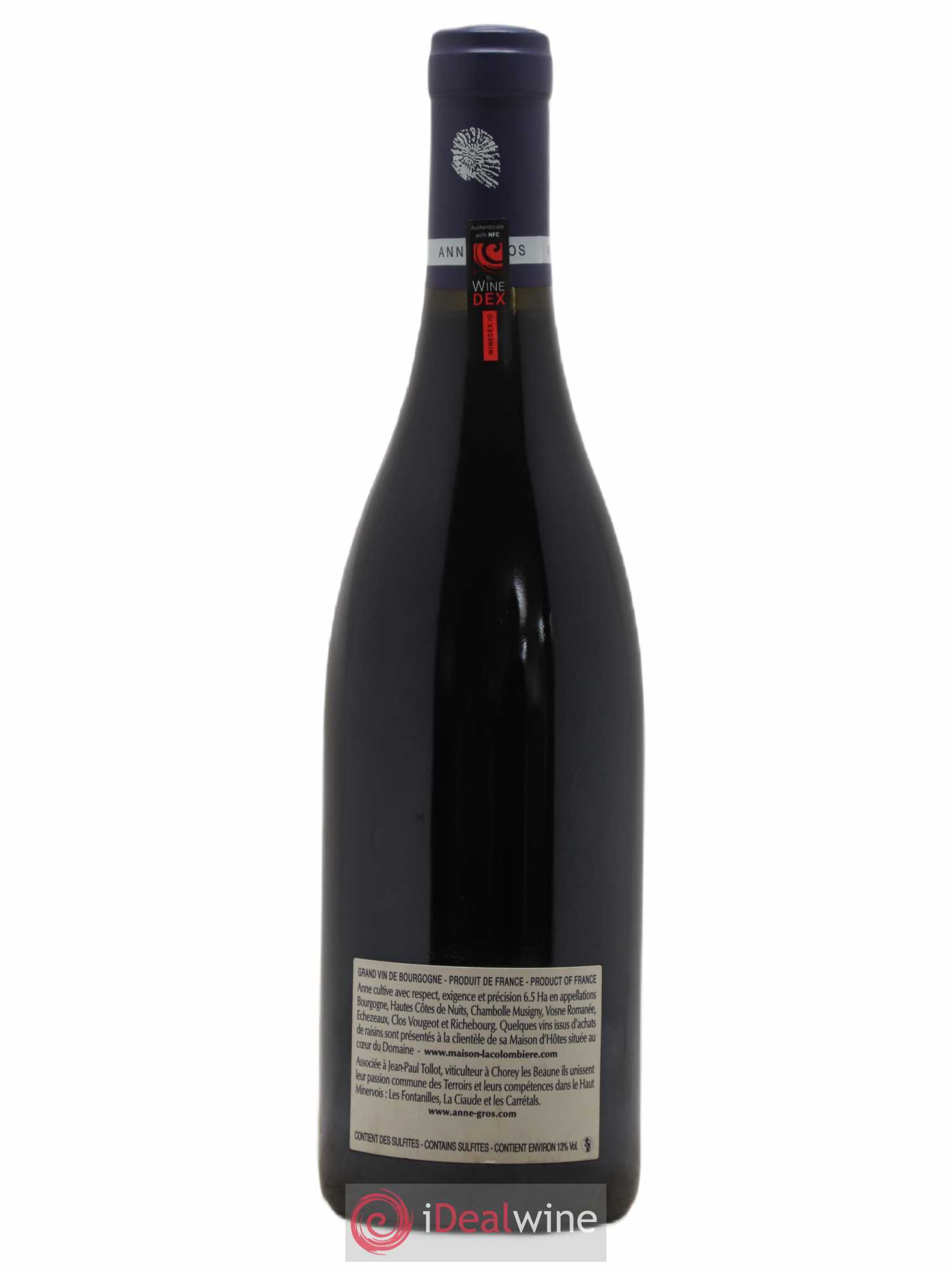 Richebourg Grand Cru Anne Gros 2009 - Lot de 1 bouteille - 1