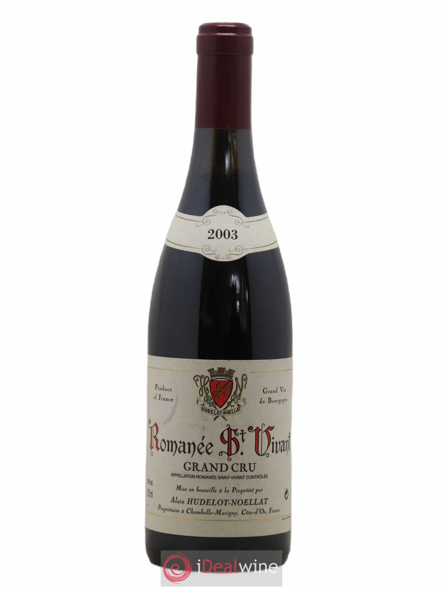 Romanée-Saint-Vivant Grand Cru Hudelot-Noëllat 2003 - Lot de 1 bouteille - 0