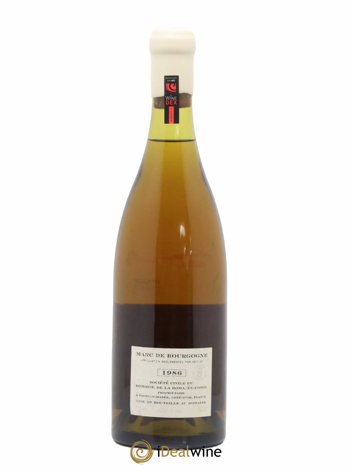 Marc de Bourgogne Domaine de la Romanée-Conti 1986 - Lot de 1 bouteille - 1