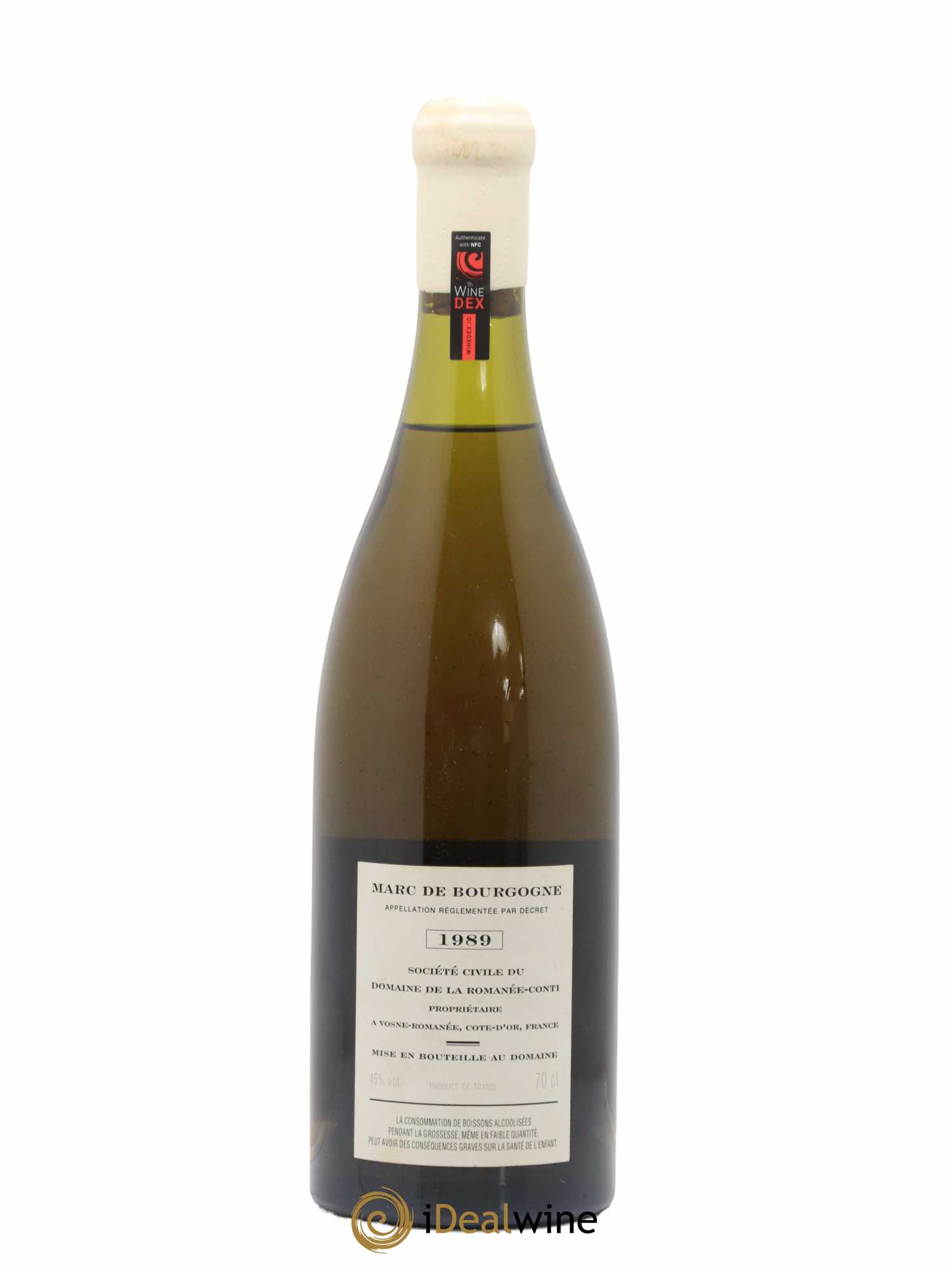 Marc de Bourgogne Domaine de la Romanée-Conti 1989 - Lot de 1 bouteille - 1