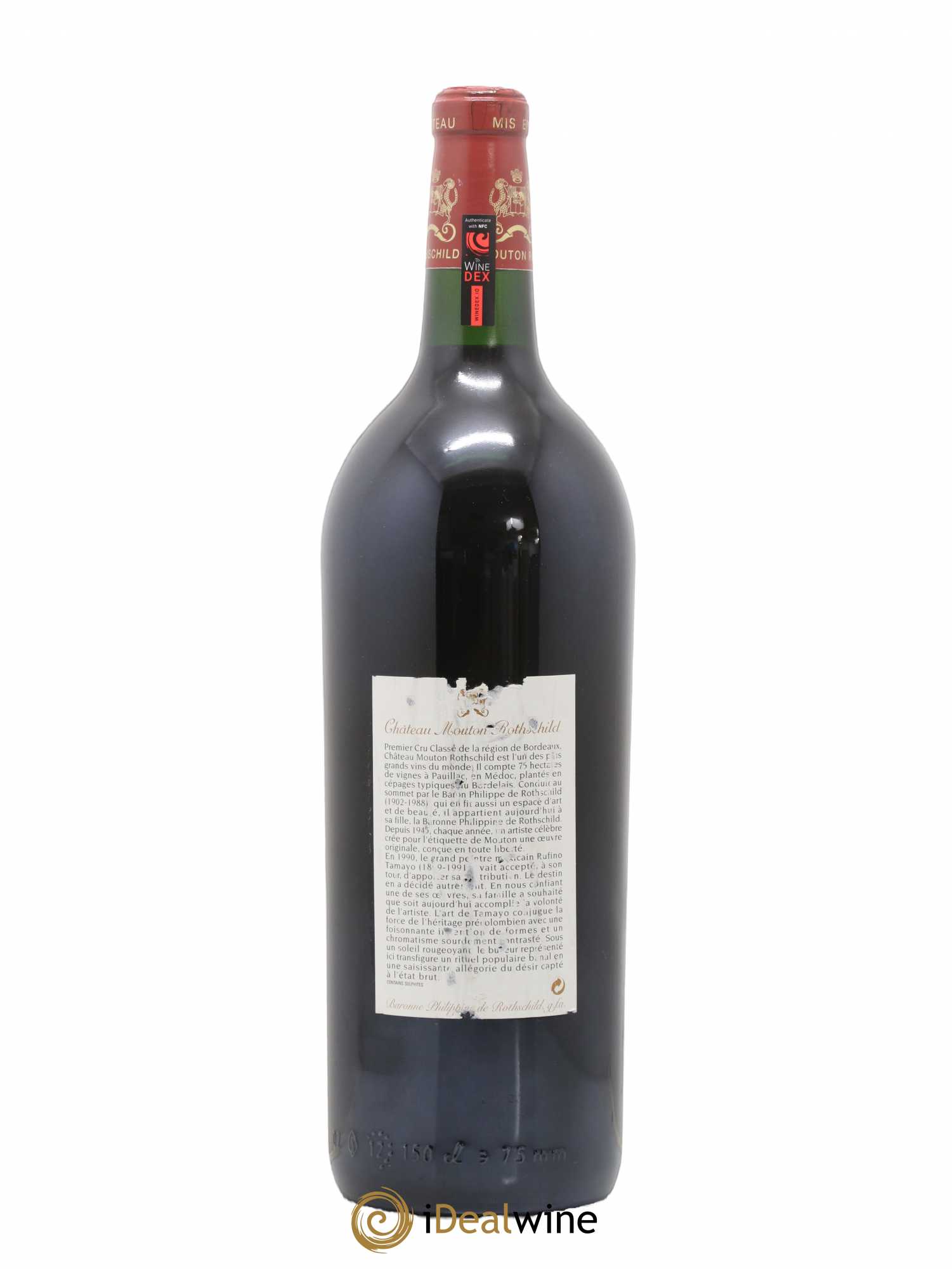 Château Mouton Rothschild 1er Grand Cru Classé 1998 - Lot de 1 magnum - 1