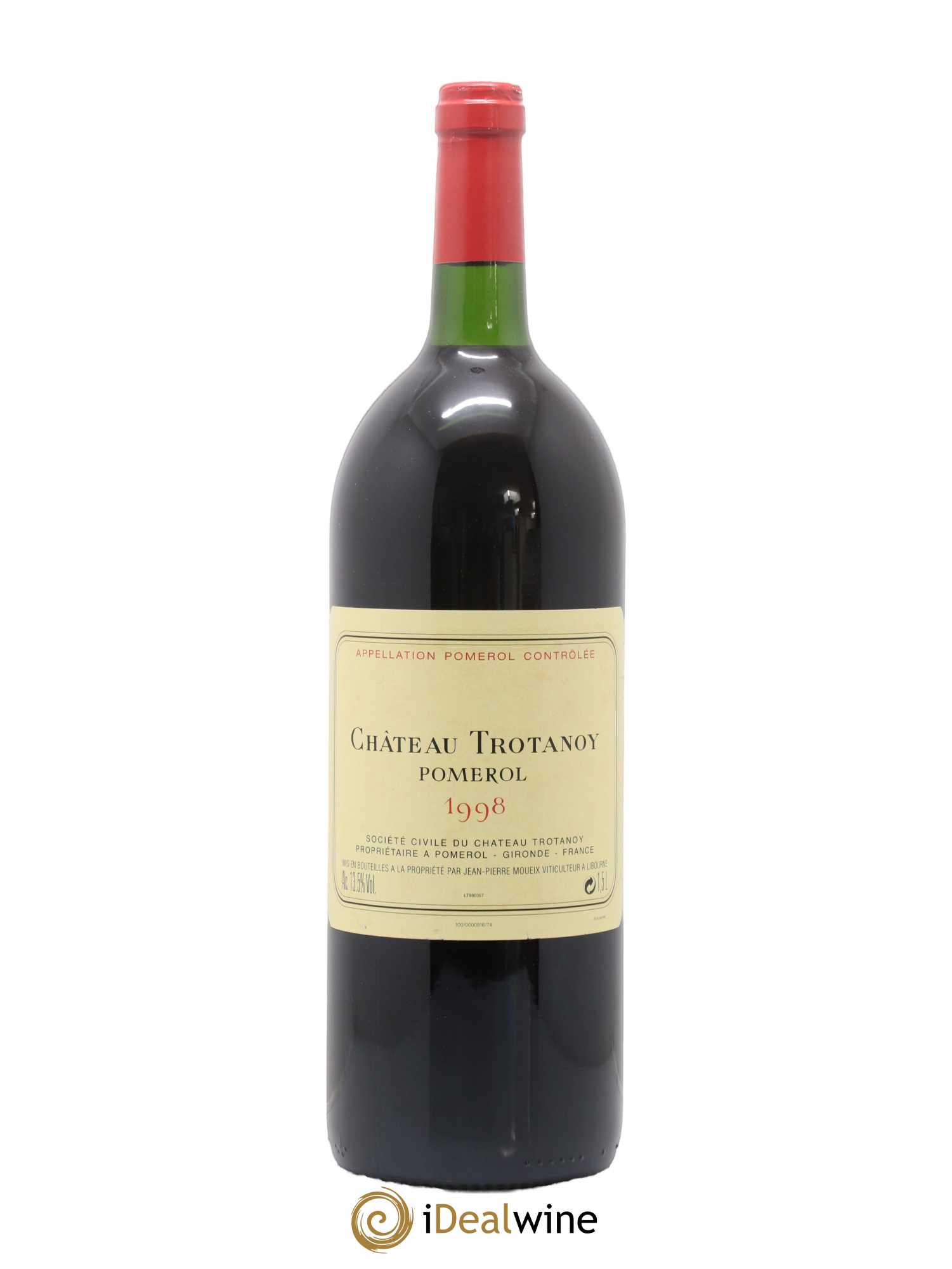 Château Trotanoy 1998 - Lot de 1 magnum - 0