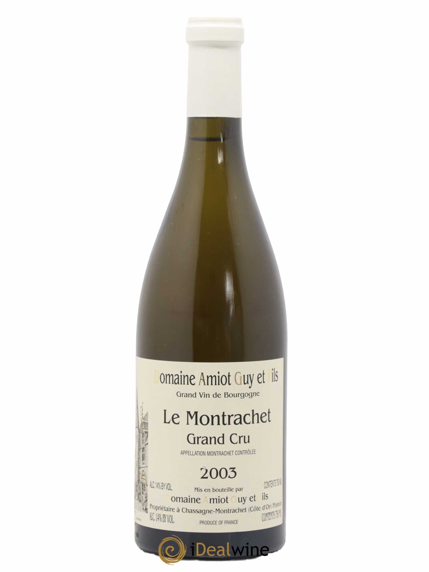 Montrachet Grand Cru Guy Amiot & Fils 2003 - Lot de 1 bouteille - 0