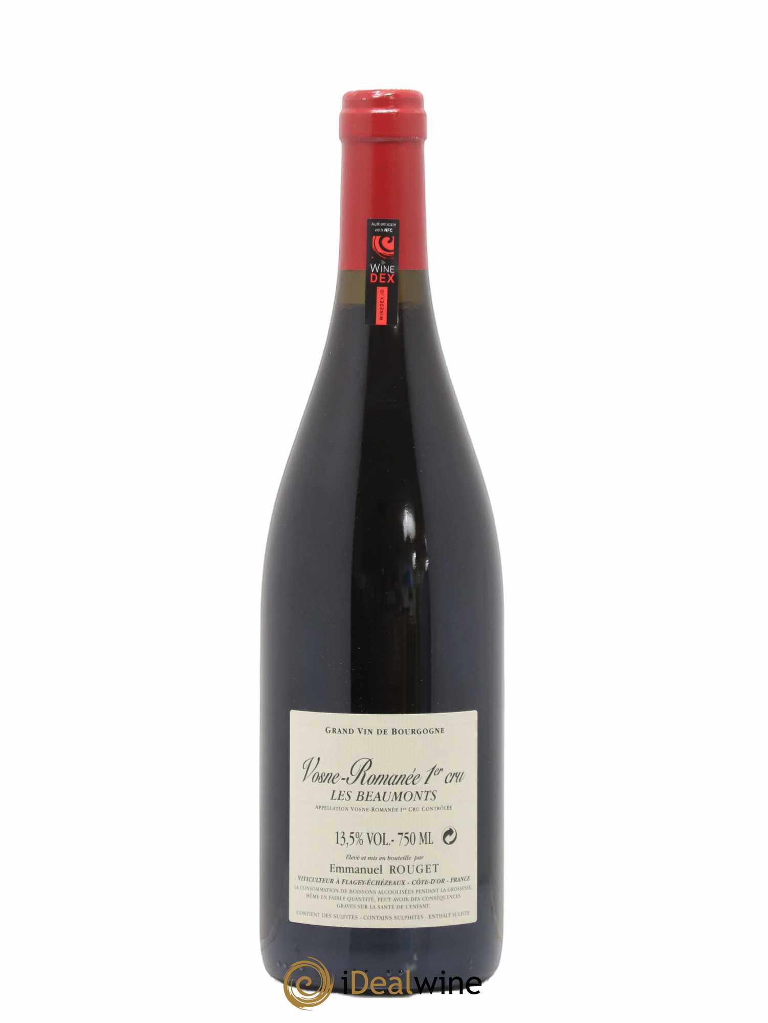 Vosne-Romanée 1er Cru Les Beaumonts Emmanuel Rouget 2008 - Lot de 1 bouteille - 1