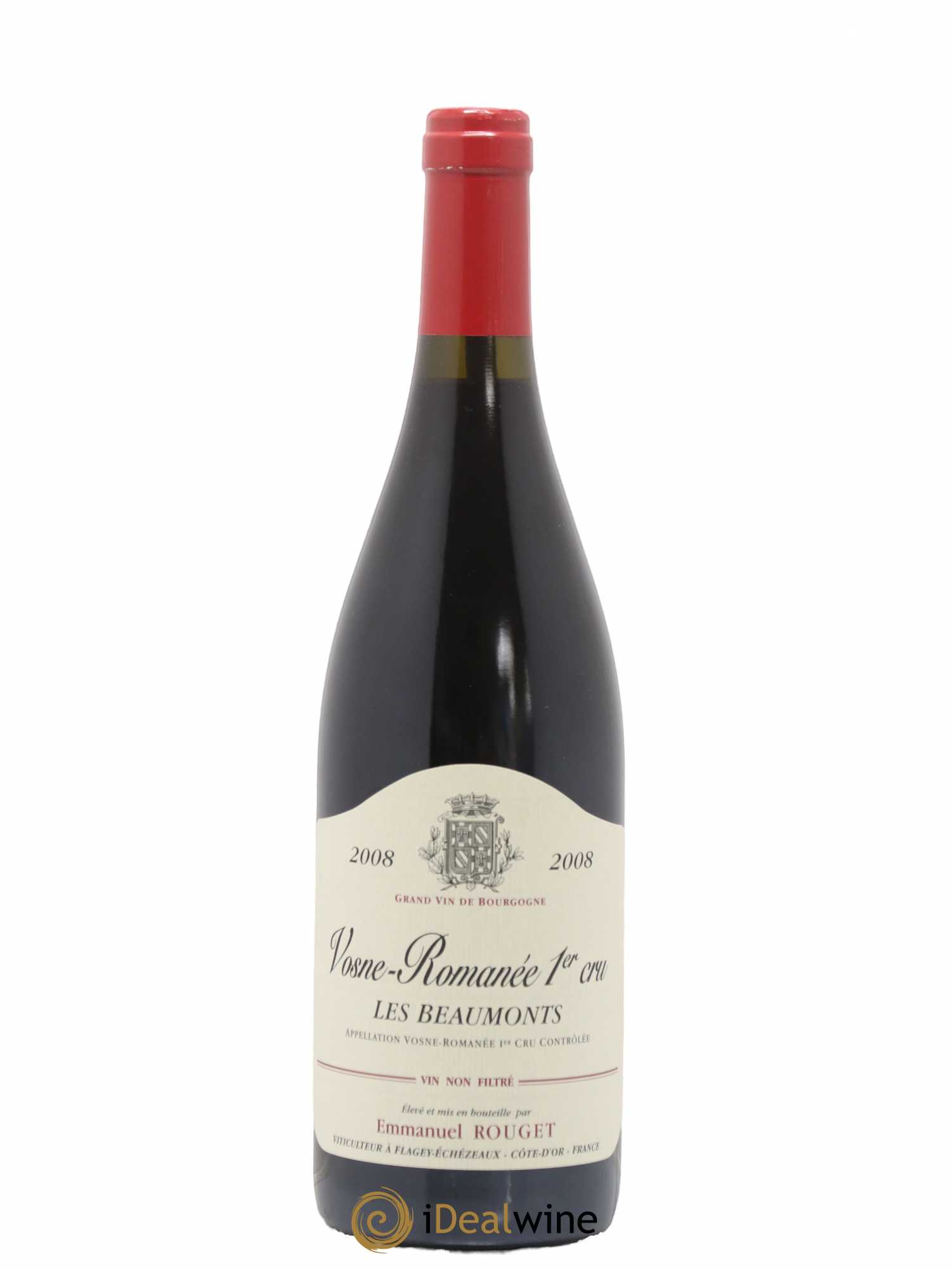 Vosne-Romanée 1er Cru Les Beaumonts Emmanuel Rouget 2008 - Lot de 1 bouteille - 0