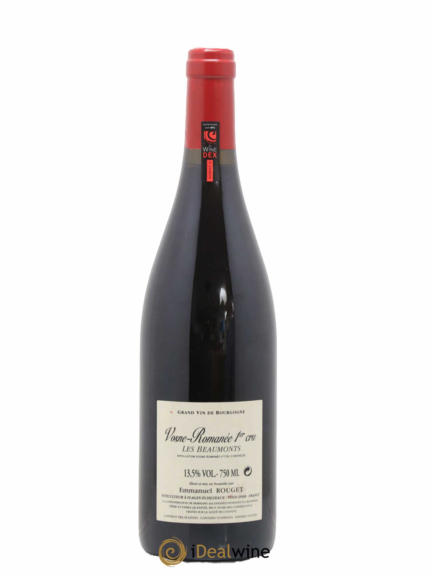 Vosne-Romanée 1er Cru Les Beaumonts Emmanuel Rouget 2010 - Lot de 1 bouteille - 1