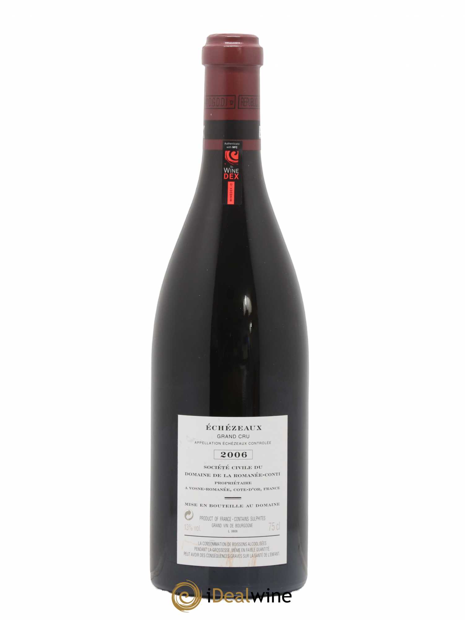 Echezeaux Grand Cru Domaine de la Romanée-Conti 2006 - Lot de 1 bouteille - 1
