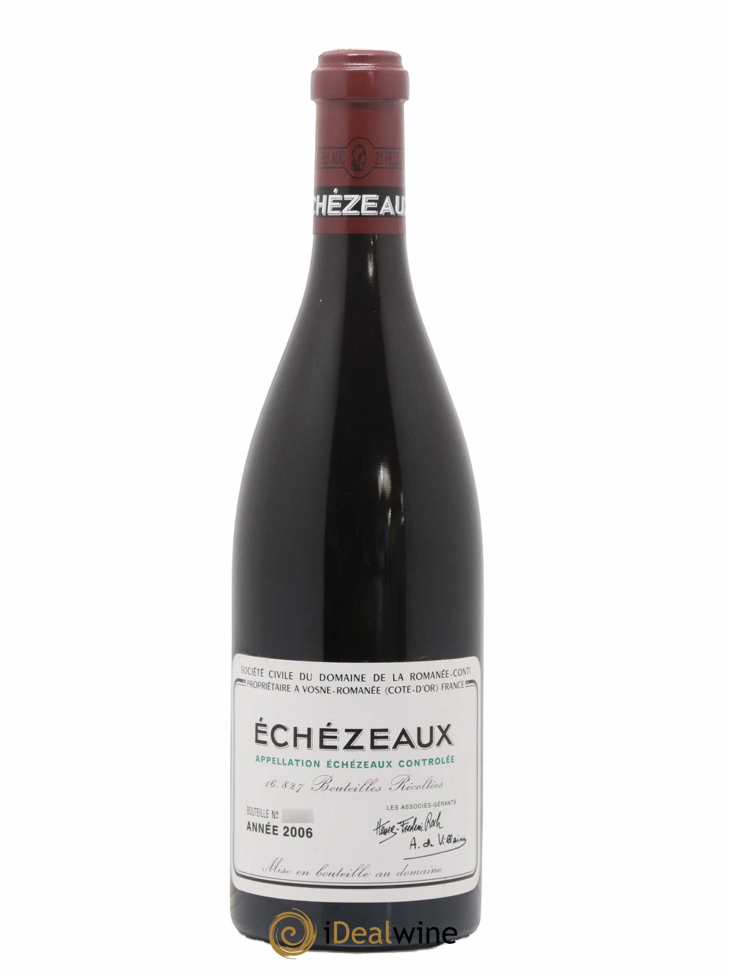 Echezeaux Grand Cru Domaine de la Romanée-Conti 2006 - Lot de 1 bouteille - 0