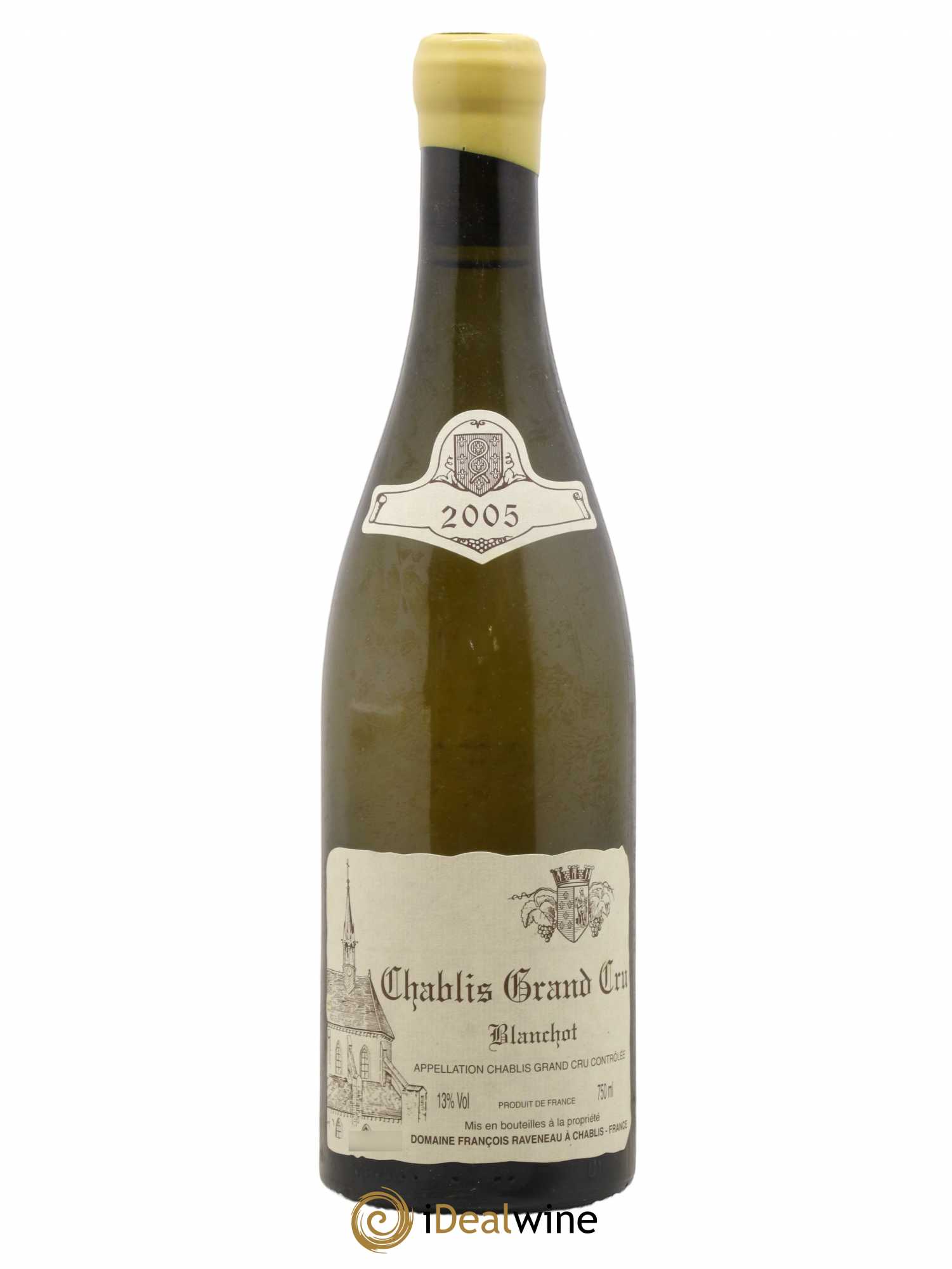 Chablis Grand Cru Blanchot Raveneau (Domaine) 2005 - Lot de 1 bouteille - 0