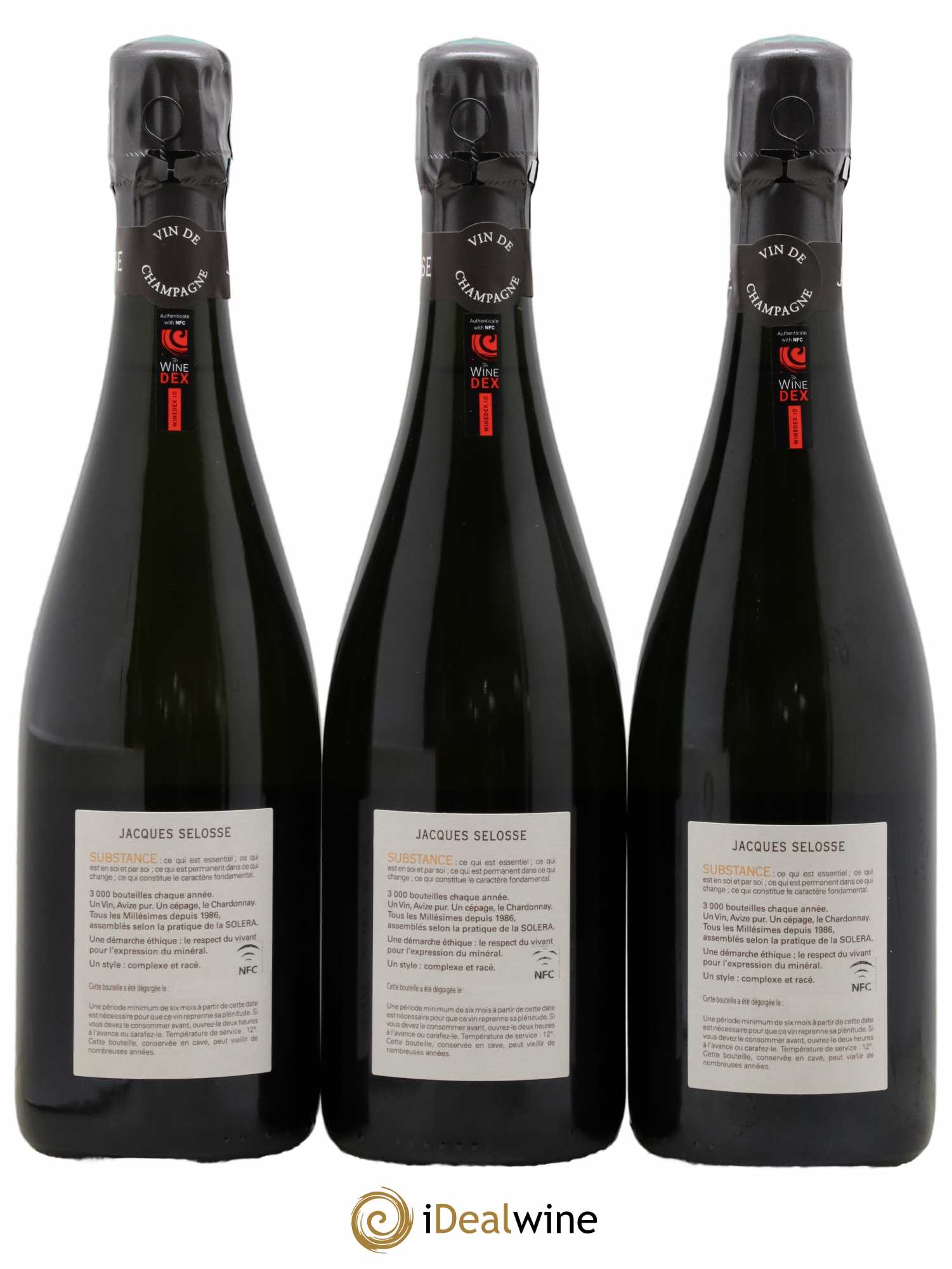 Substance Jacques Selosse - Lot de 3 bouteilles - 1