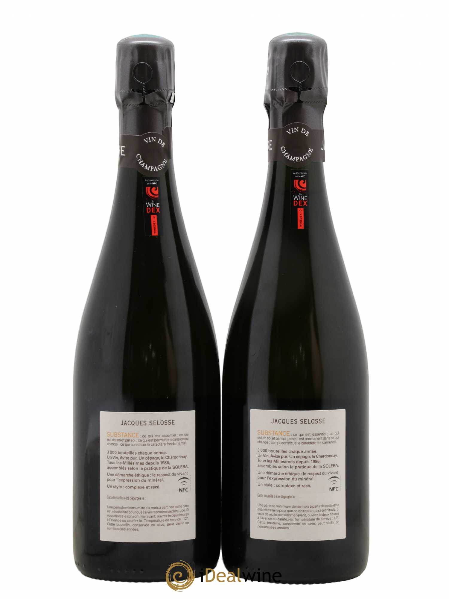 Substance Jacques Selosse - Lot de 2 bouteilles - 1
