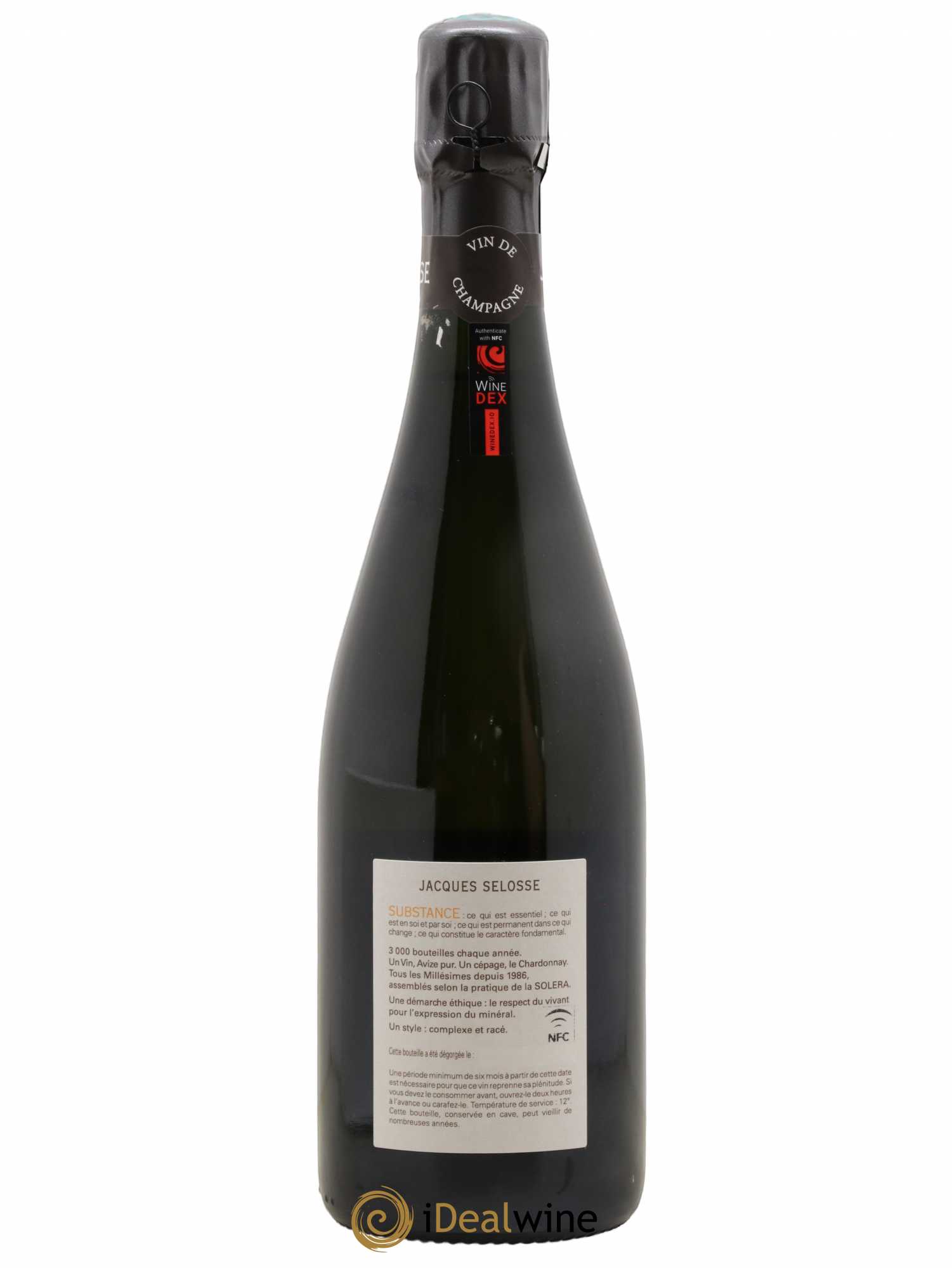 Substance Jacques Selosse - Lot de 1 bouteille - 1