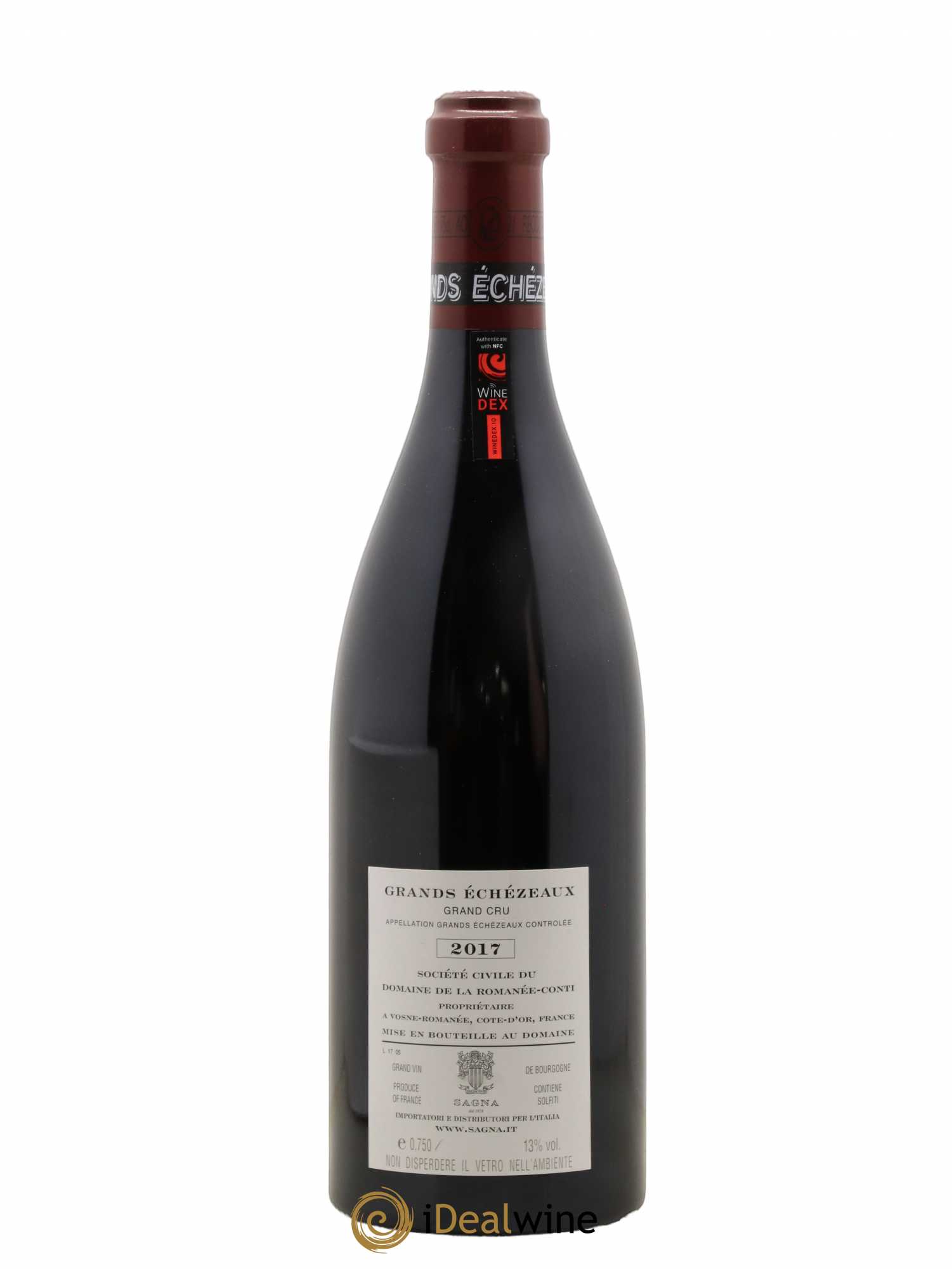 Grands-Echezeaux Grand Cru Domaine de la Romanée-Conti 2017 - Lot de 1 bouteille - 1