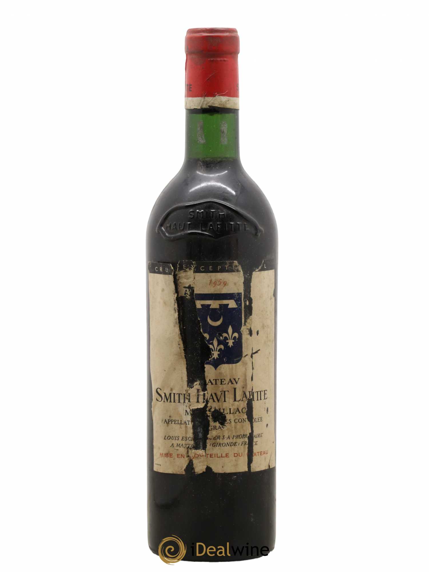 Château Smith Haut Lafitte Cru Classé de Graves 1959 - Lot de 1 bouteille - 0