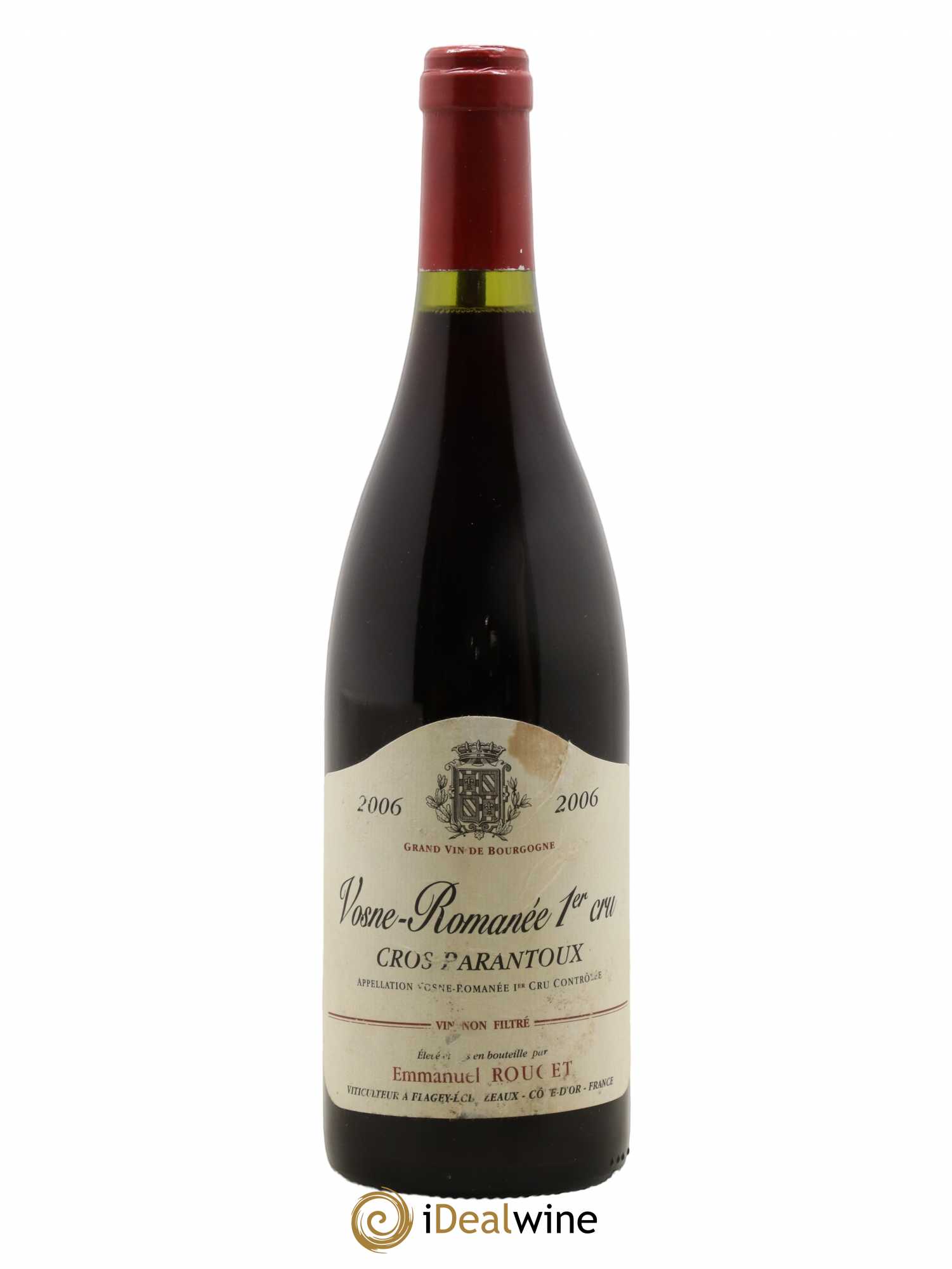 Vosne-Romanée 1er Cru Cros Parantoux Emmanuel Rouget 2006 - Lot de 1 bouteille - 0