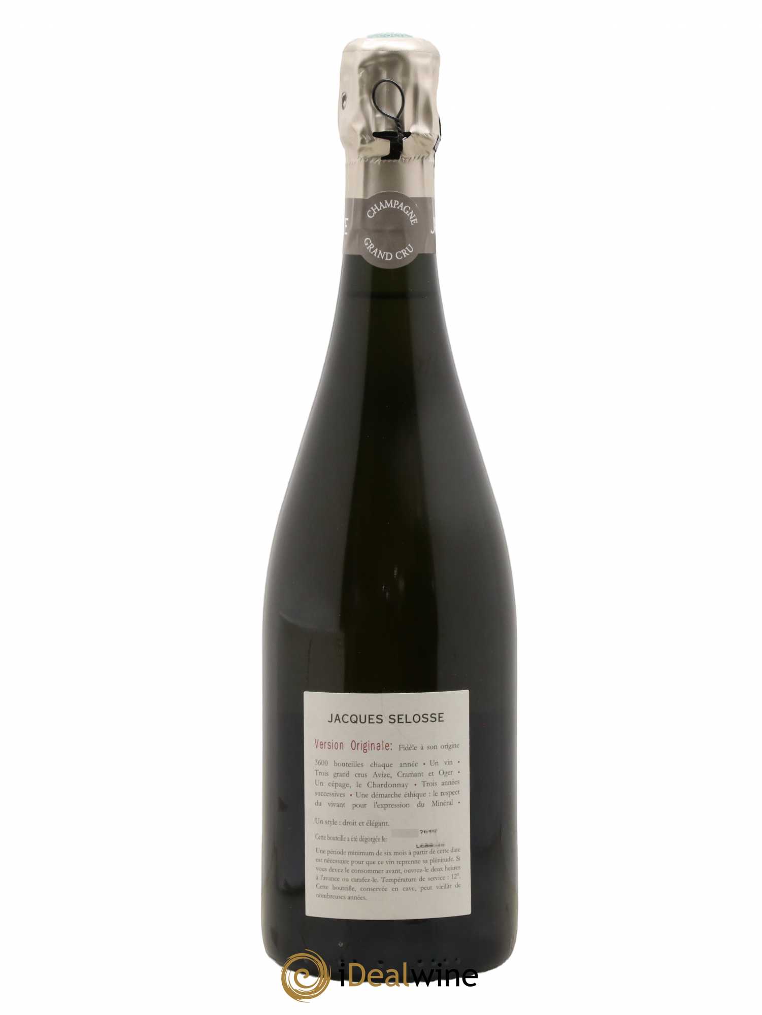 Version Originale Jacques Selosse - Lot de 1 bouteille - 1