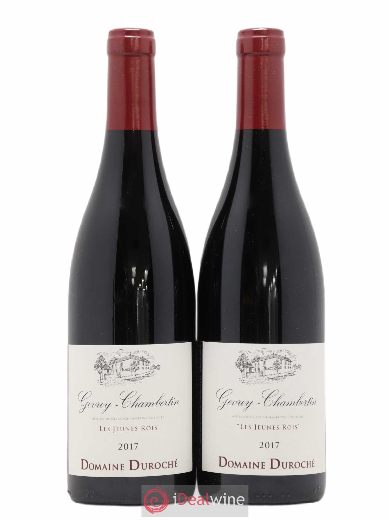 Gevrey-Chambertin Les Jeunes Rois Domaine Duroche 2017 - Posten von 2 Flaschen - 0