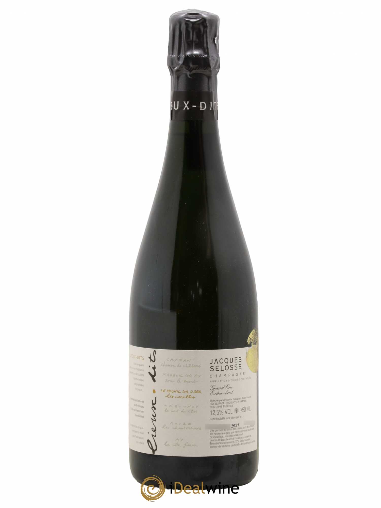 Les Carelles Blanc de Blancs Jacques Selosse - Lot of 1 bottle - 0