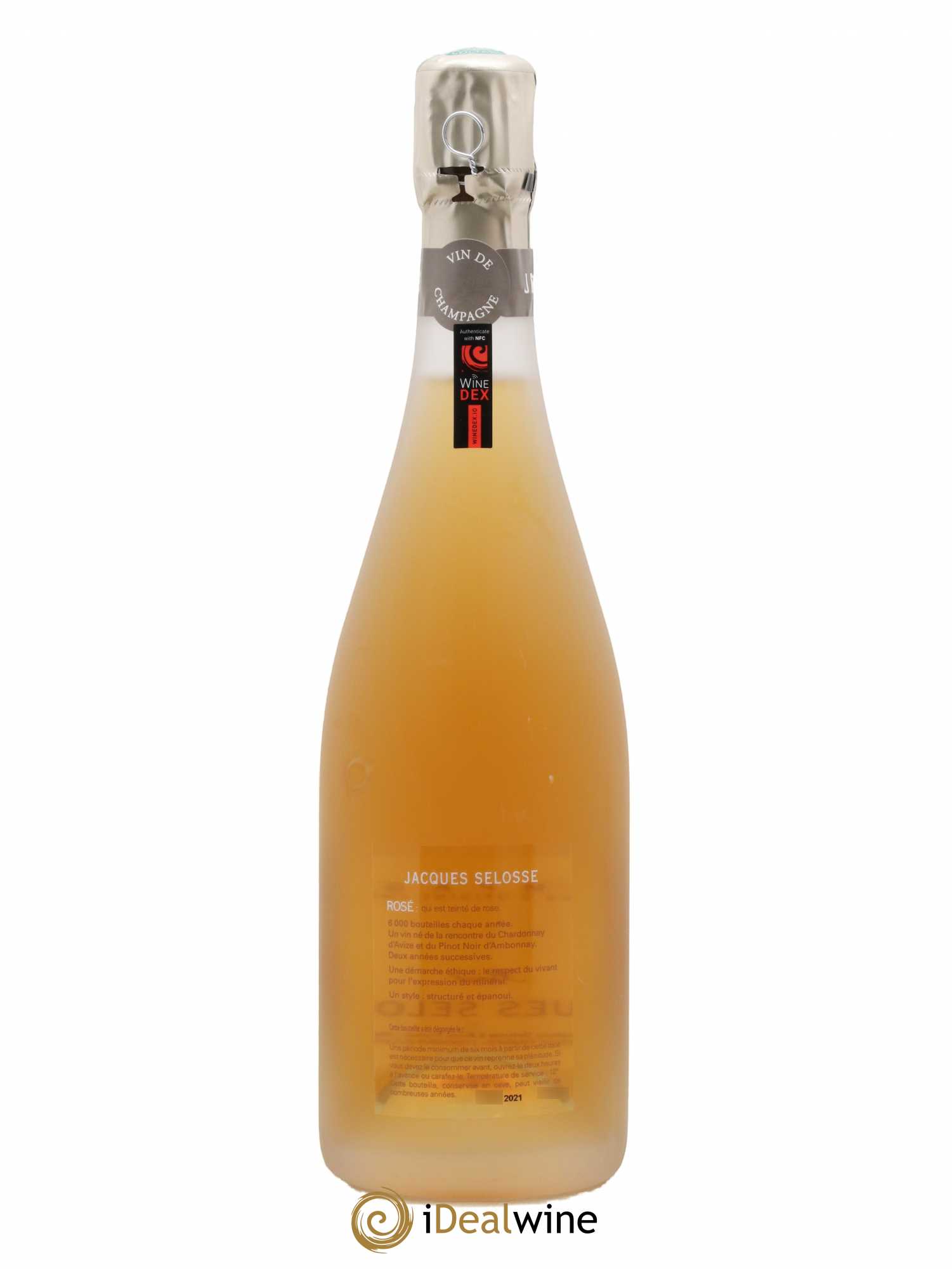 Rosé Brut Jacques Selosse - Lot de 1 bouteille - 1