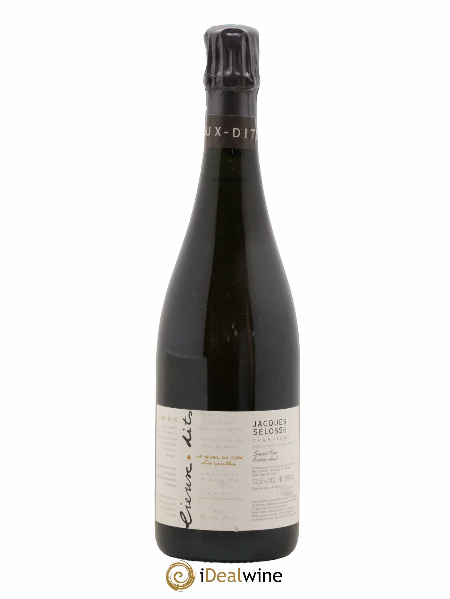 Les Carelles Blanc de Blancs Jacques Selosse - Lot de 1 bouteille - 0