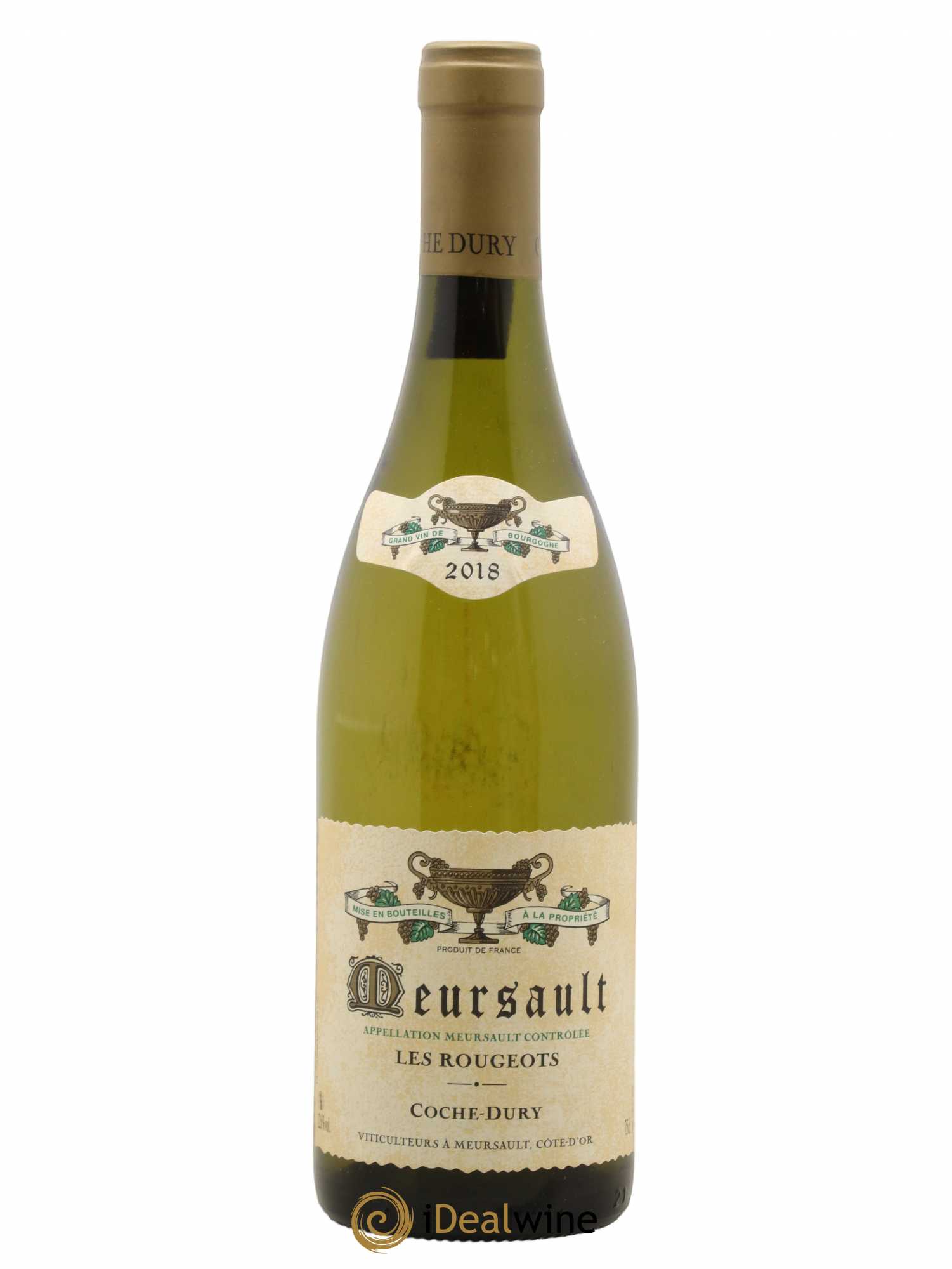 Meursault Les Rougeots Coche Dury (Domaine) 2018 - Lot de 1 bouteille - 0