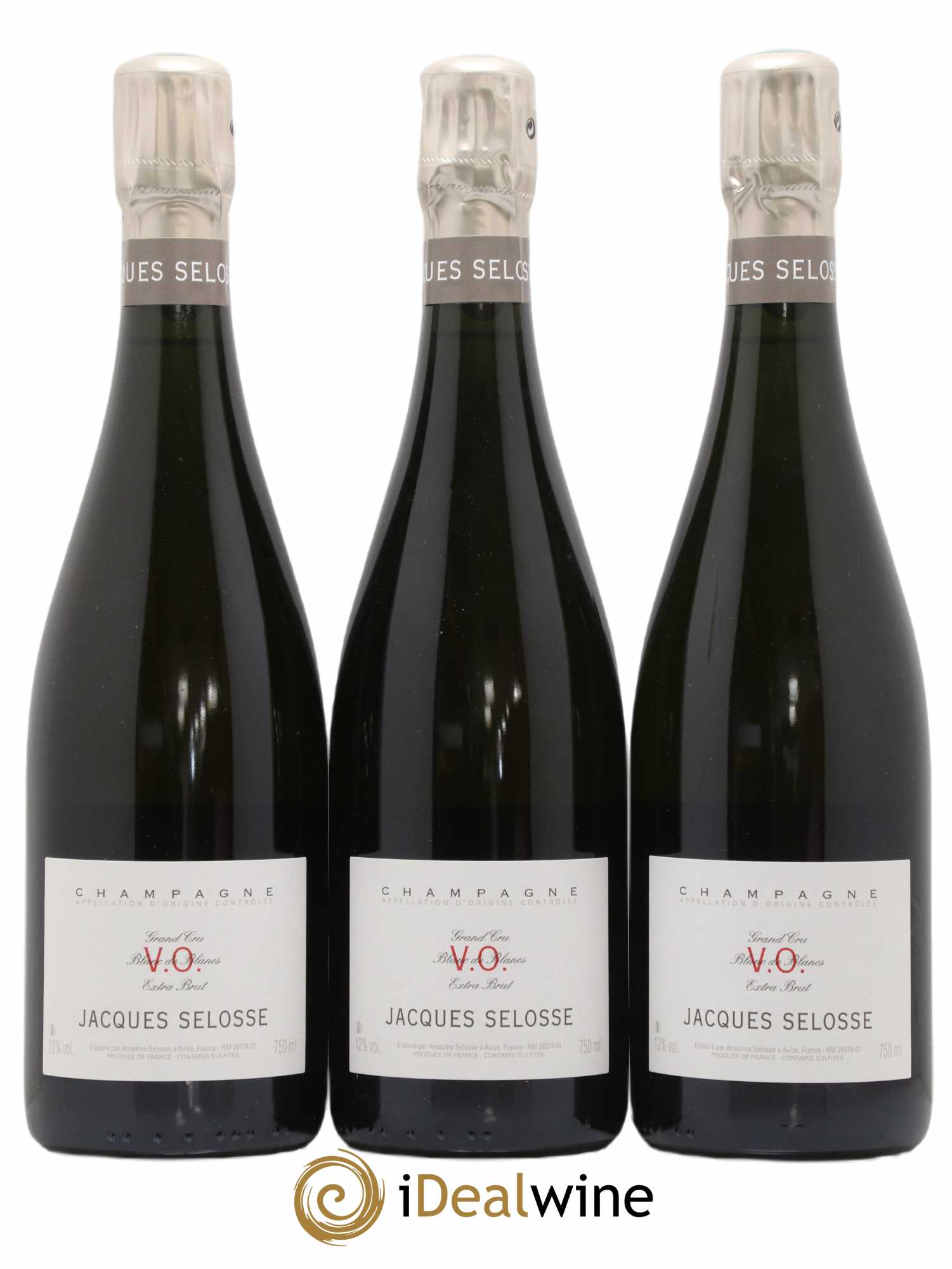 Version Originale Jacques Selosse - Lot de 3 bouteilles - 0
