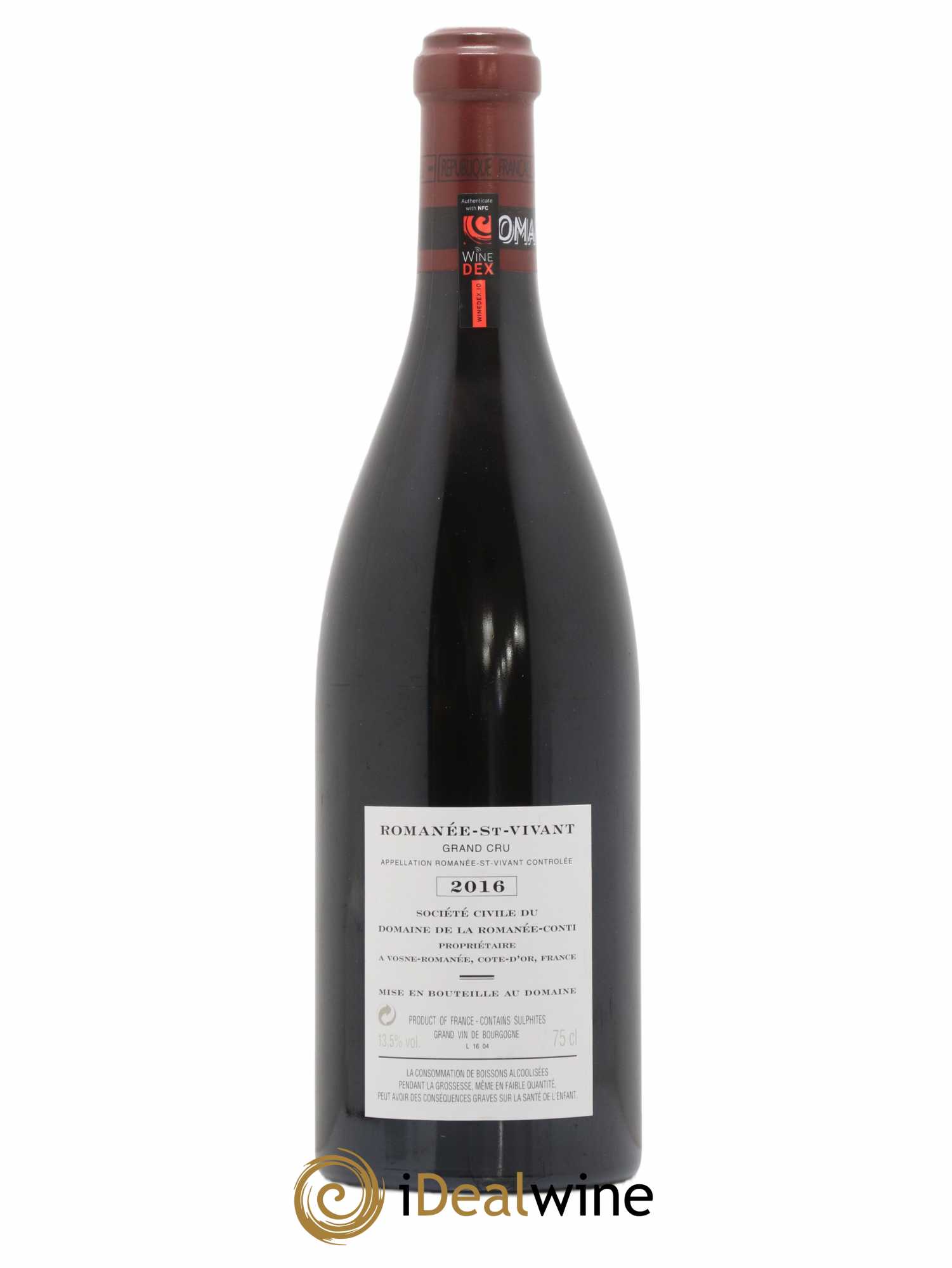 Romanée-Saint-Vivant Grand Cru Domaine de la Romanée-Conti 2016 - Lot de 1 bouteille - 1