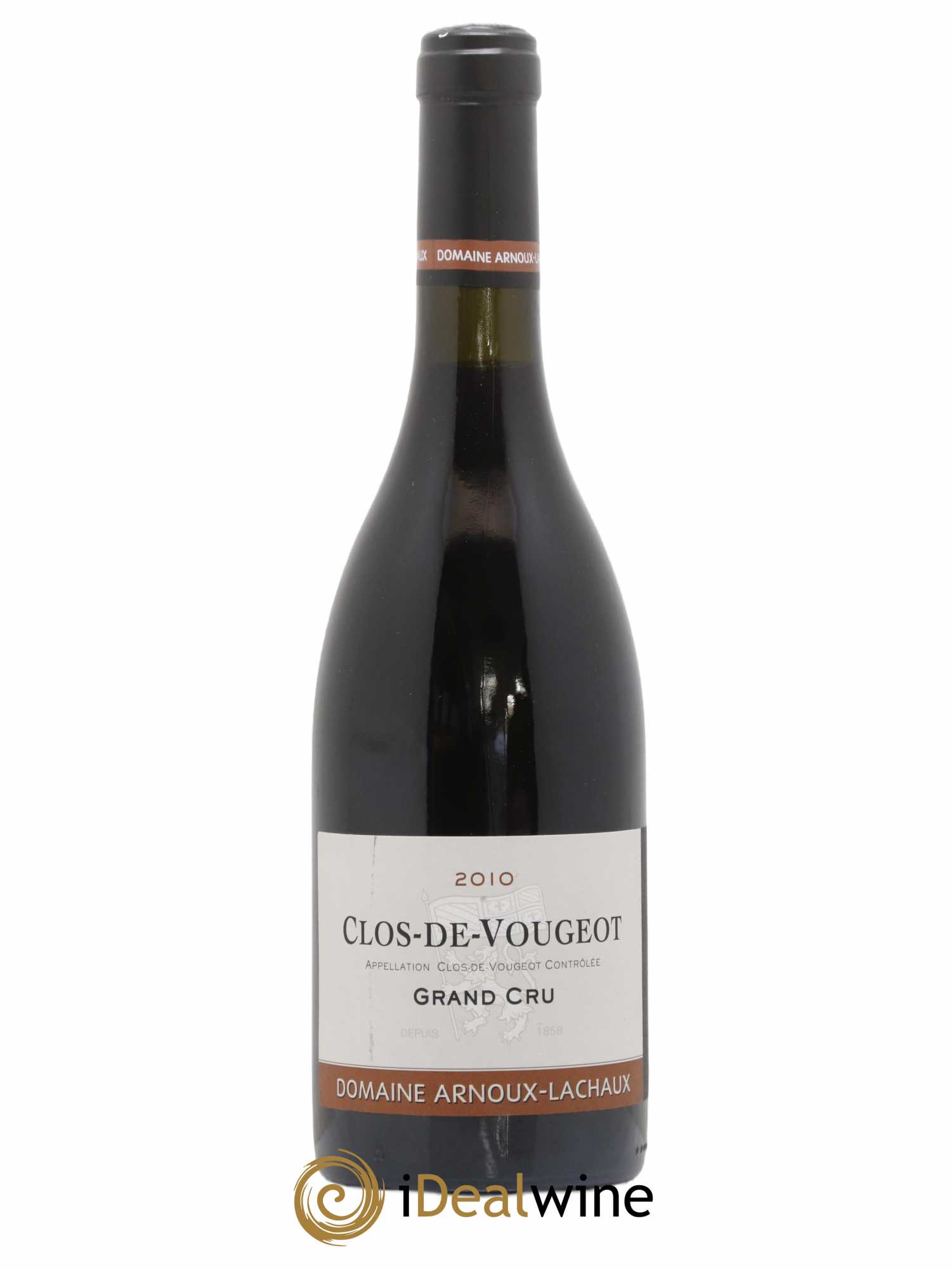 Clos de Vougeot Grand Cru Arnoux-Lachaux (Domaine) 2010 - Lot de 1 bouteille - 0