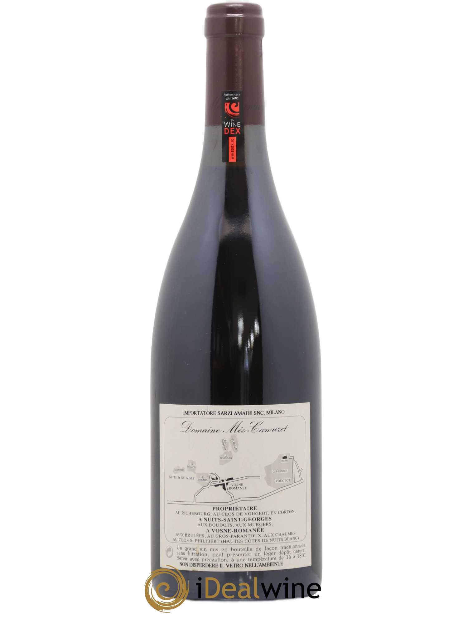Clos de Vougeot Grand Cru Méo-Camuzet (Domaine) 1996 - Lotto di 1 bottiglia - 1