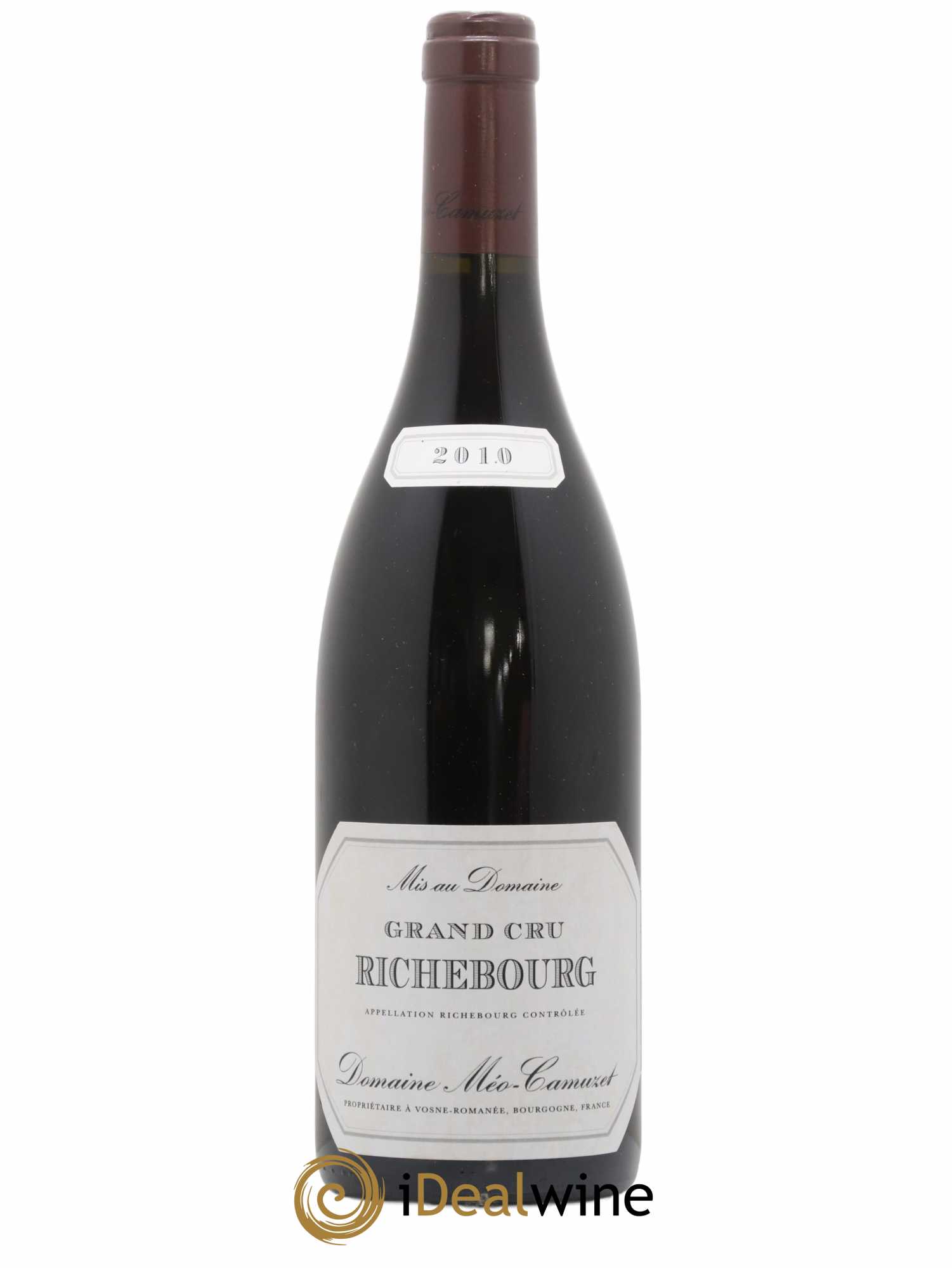 Richebourg Grand Cru Méo-Camuzet (Domaine) 2010 - Lot de 1 bouteille - 0