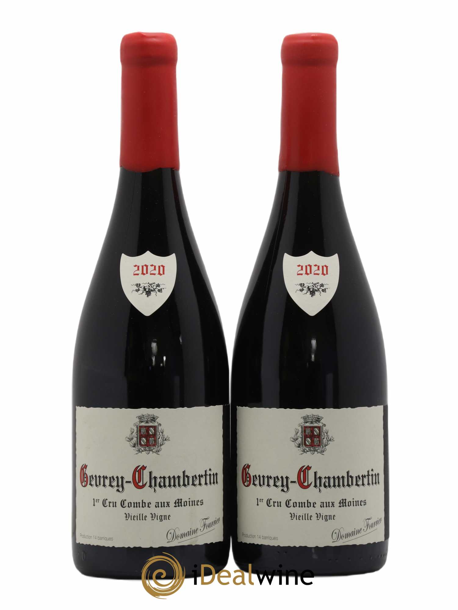 Gevrey-Chambertin 1er Cru Combe aux Moines Vieilles Vignes Fourrier (Domaine) 2020 - Lot de 2 bouteilles - 0