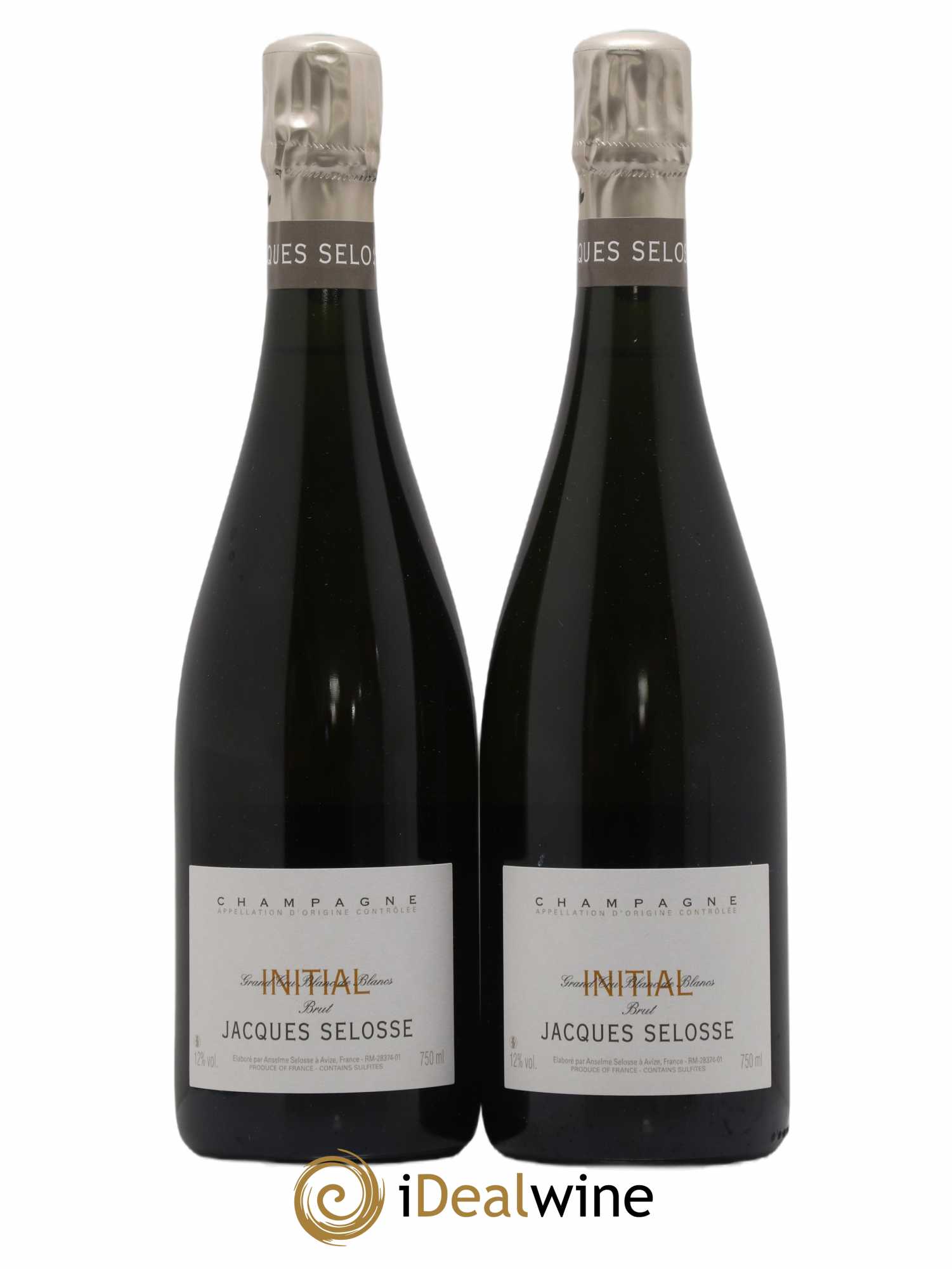 Initial Brut Jacques Selosse - Lot de 2 bouteilles - 0