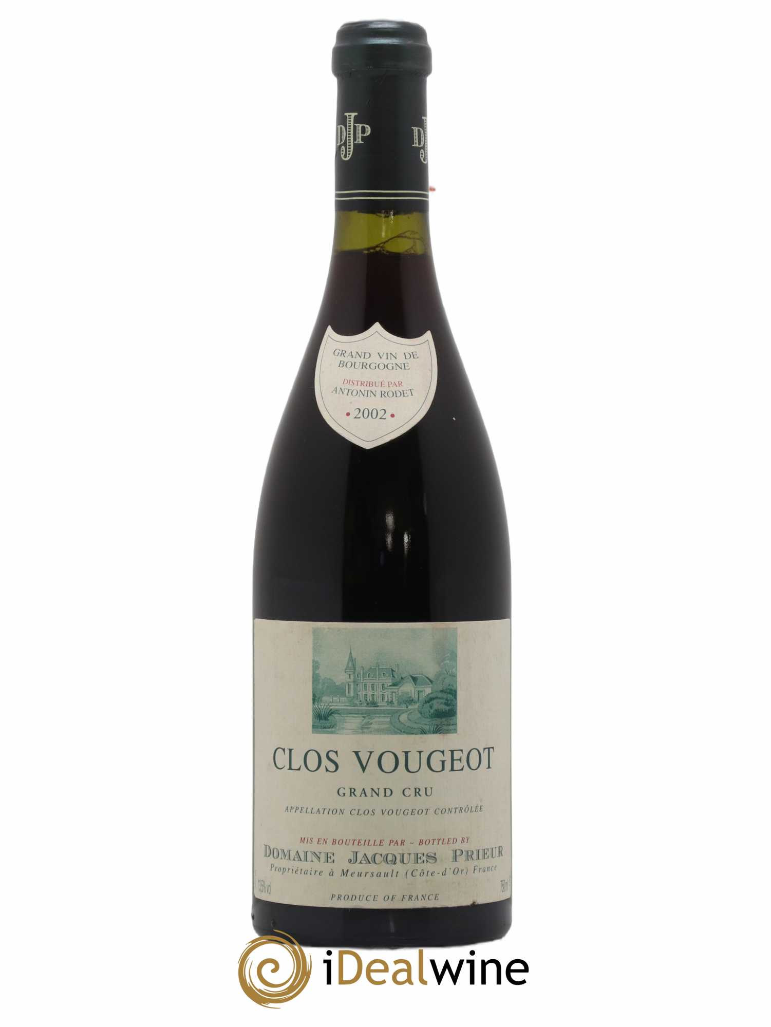 Clos de Vougeot Grand Cru Jacques Prieur (Domaine) 2002 - Lot de 1 bouteille - 0