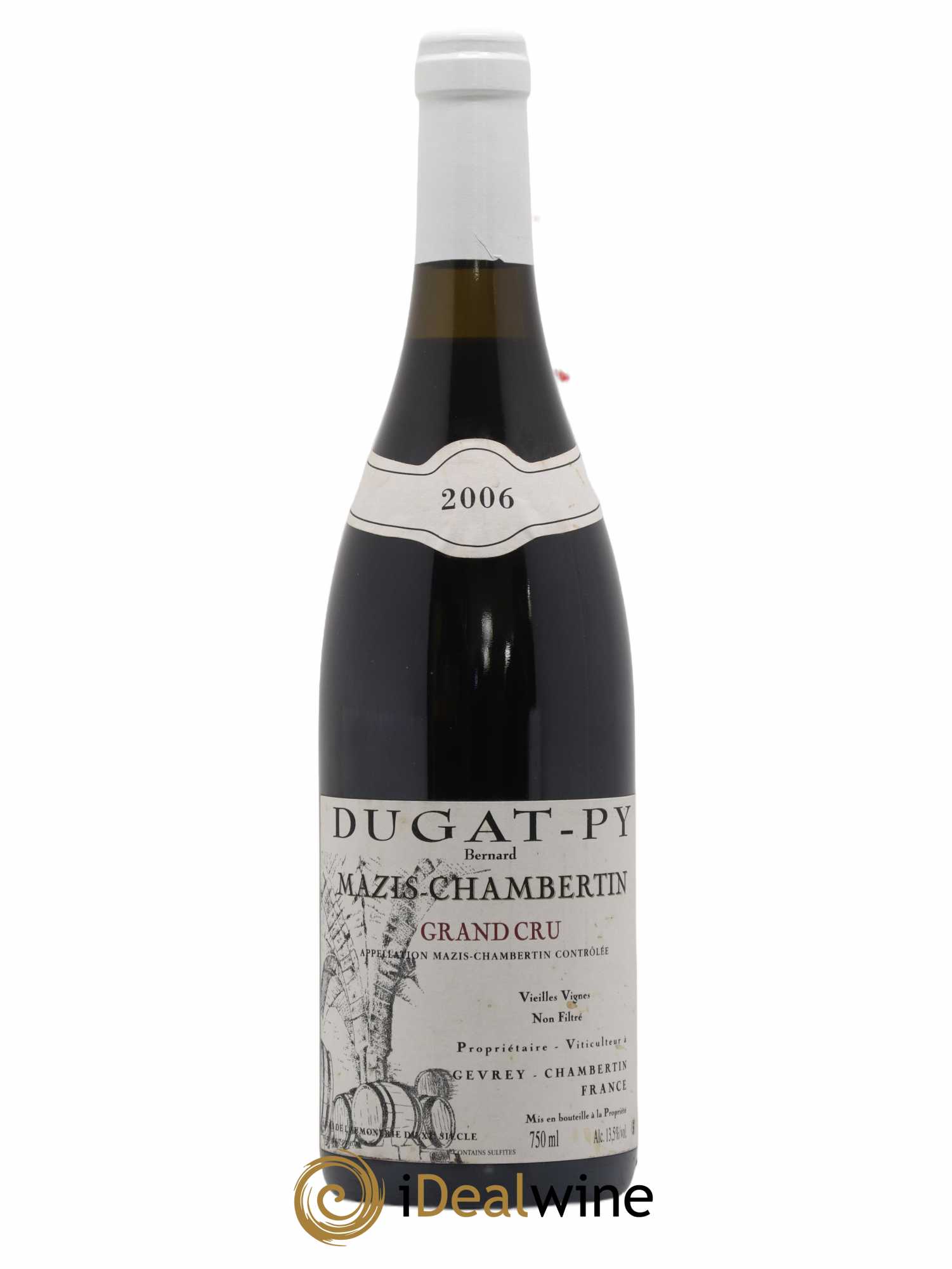Mazis-Chambertin Grand Cru Vieilles Vignes Dugat-Py 2006 - Lot de 1 bouteille - 0