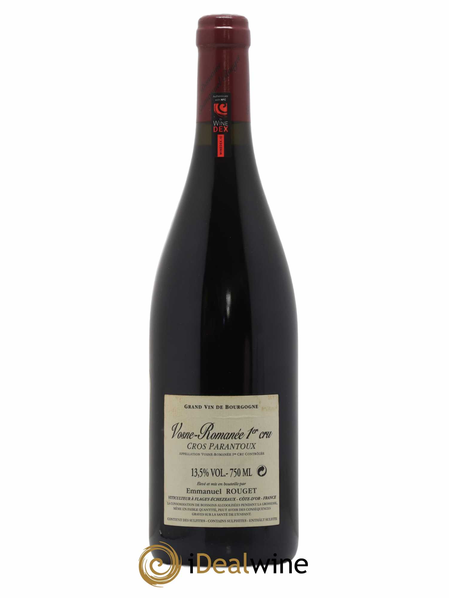 Vosne-Romanée 1er Cru Cros Parantoux Emmanuel Rouget 2014 - Lot de 1 bouteille - 1