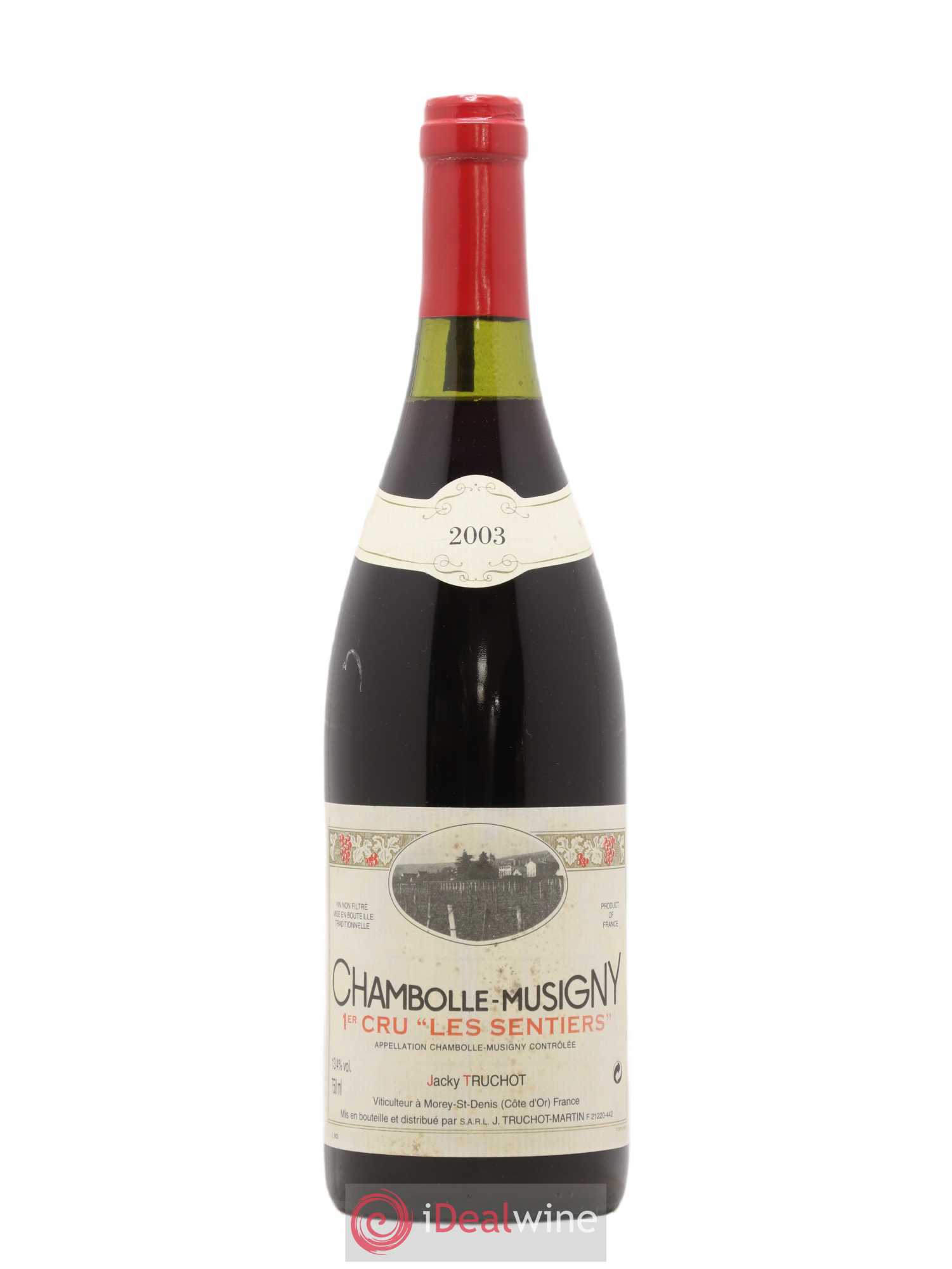 Chambolle-Musigny 1er Cru Les Sentiers Jacky Truchot 2003 - Lot de 1 bouteille - 0
