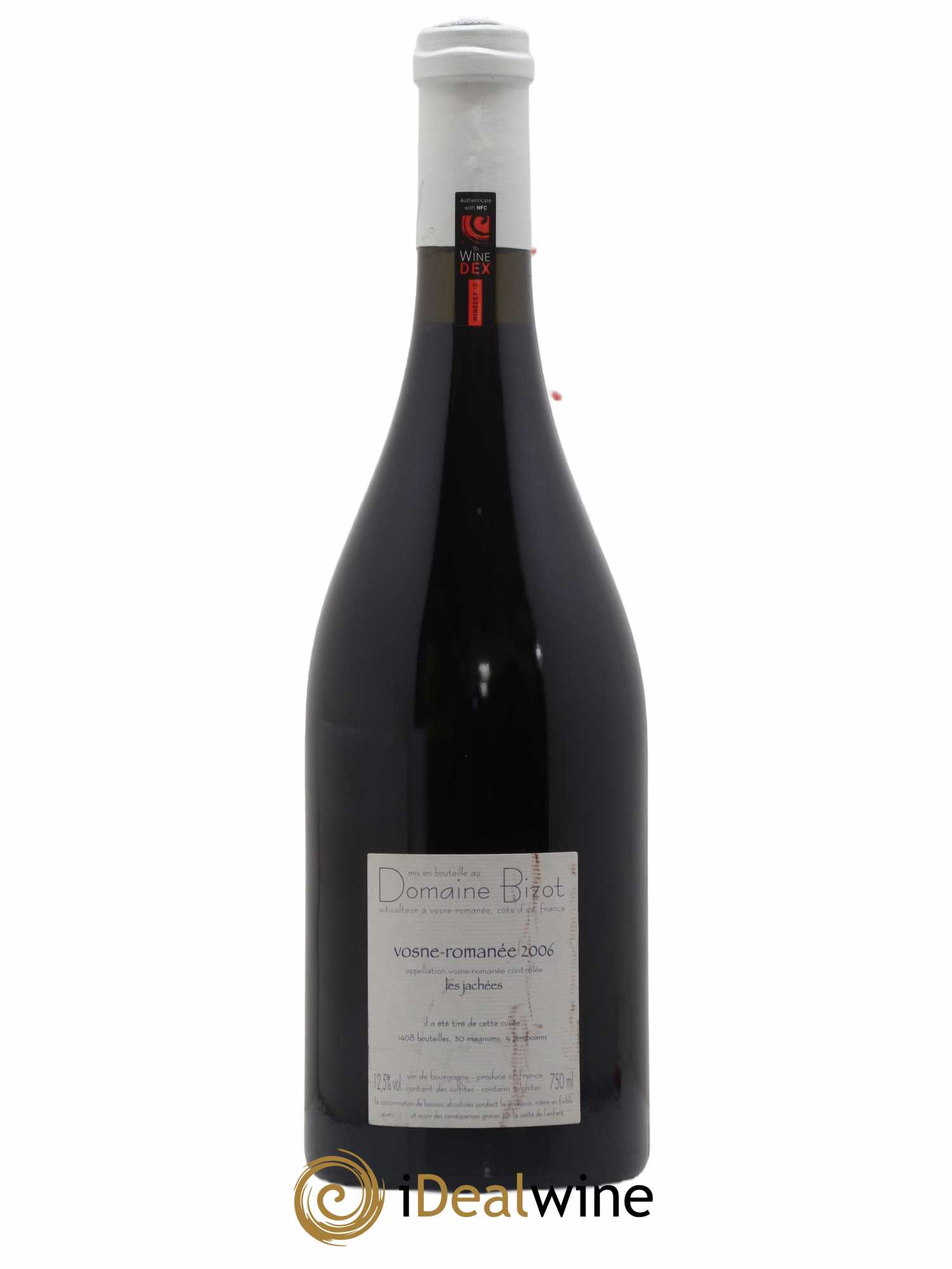 Vosne-Romanée Les Jachées Bizot (Domaine)  (no reserve) 2006 - Lot of 1 bottle - 1