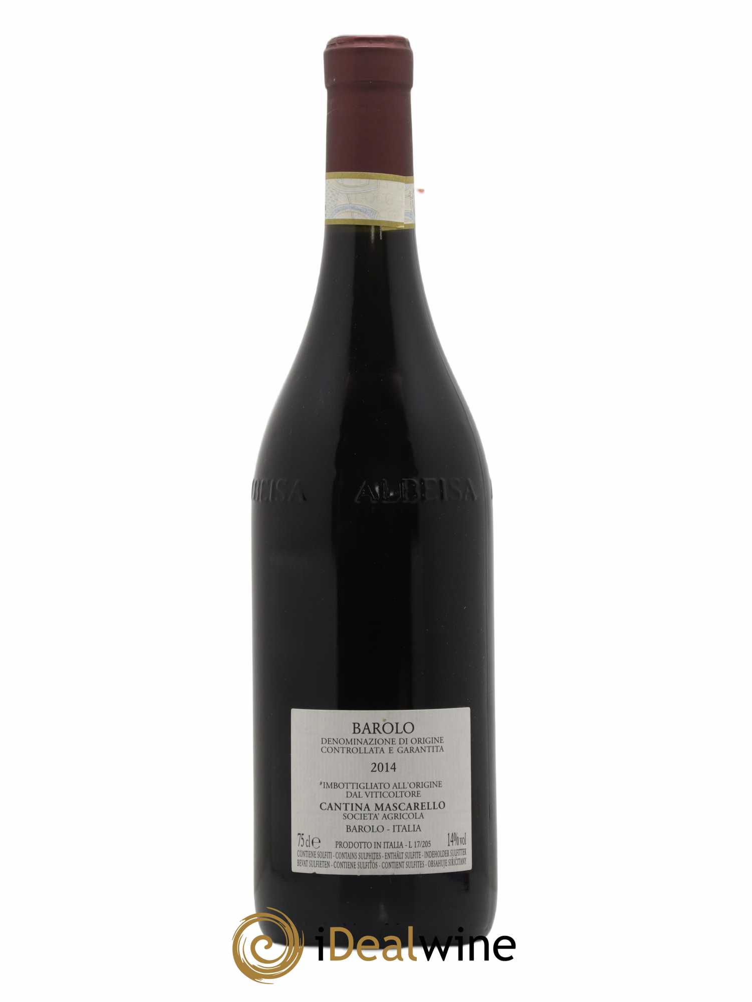 Barolo DOCG Bartolo Mascarello 2014 - Lot de 1 bouteille - 1
