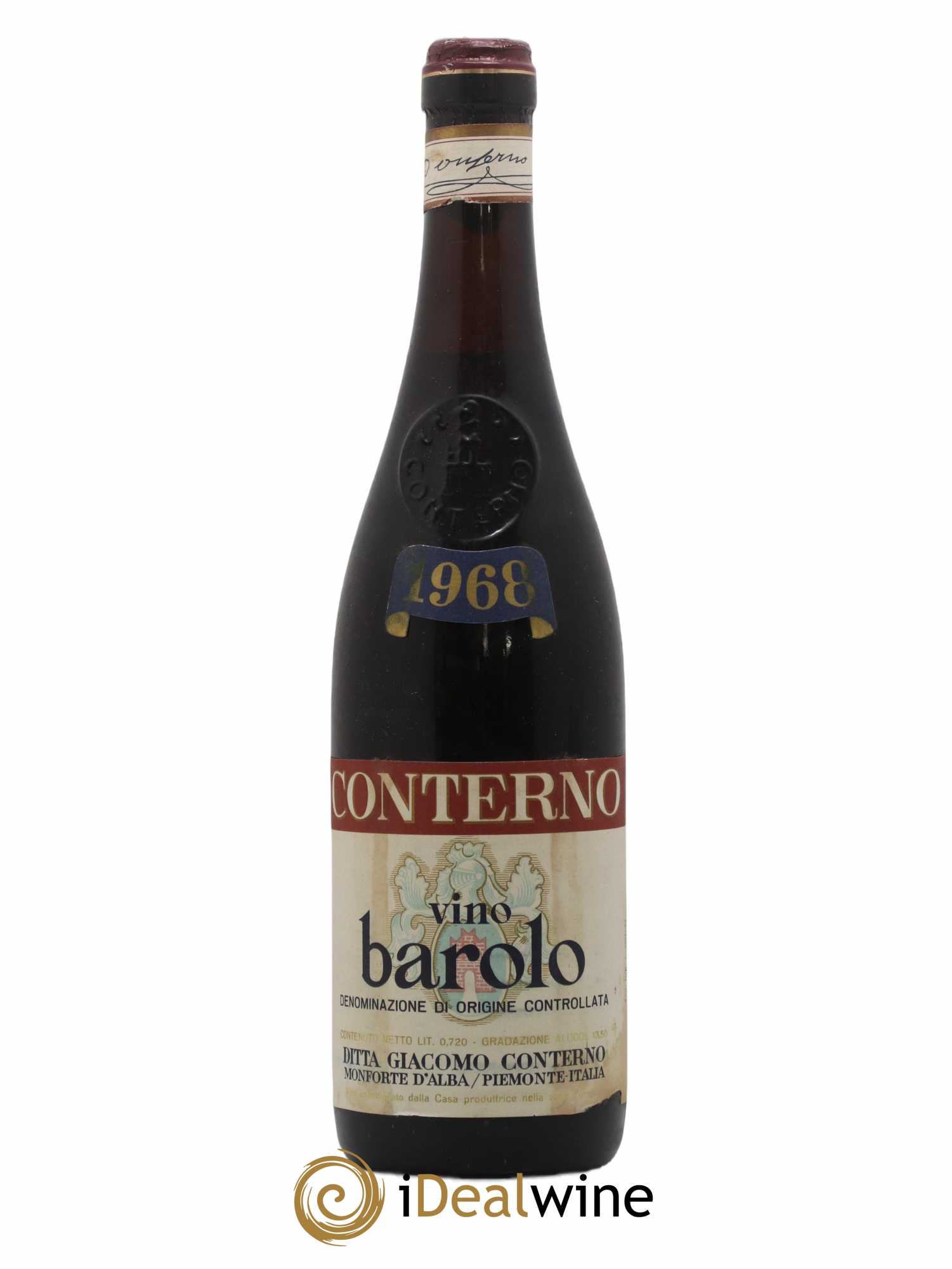 Barolo DOCG Giacomo Conterno 1968 - Posten von 1 Flasche - 0