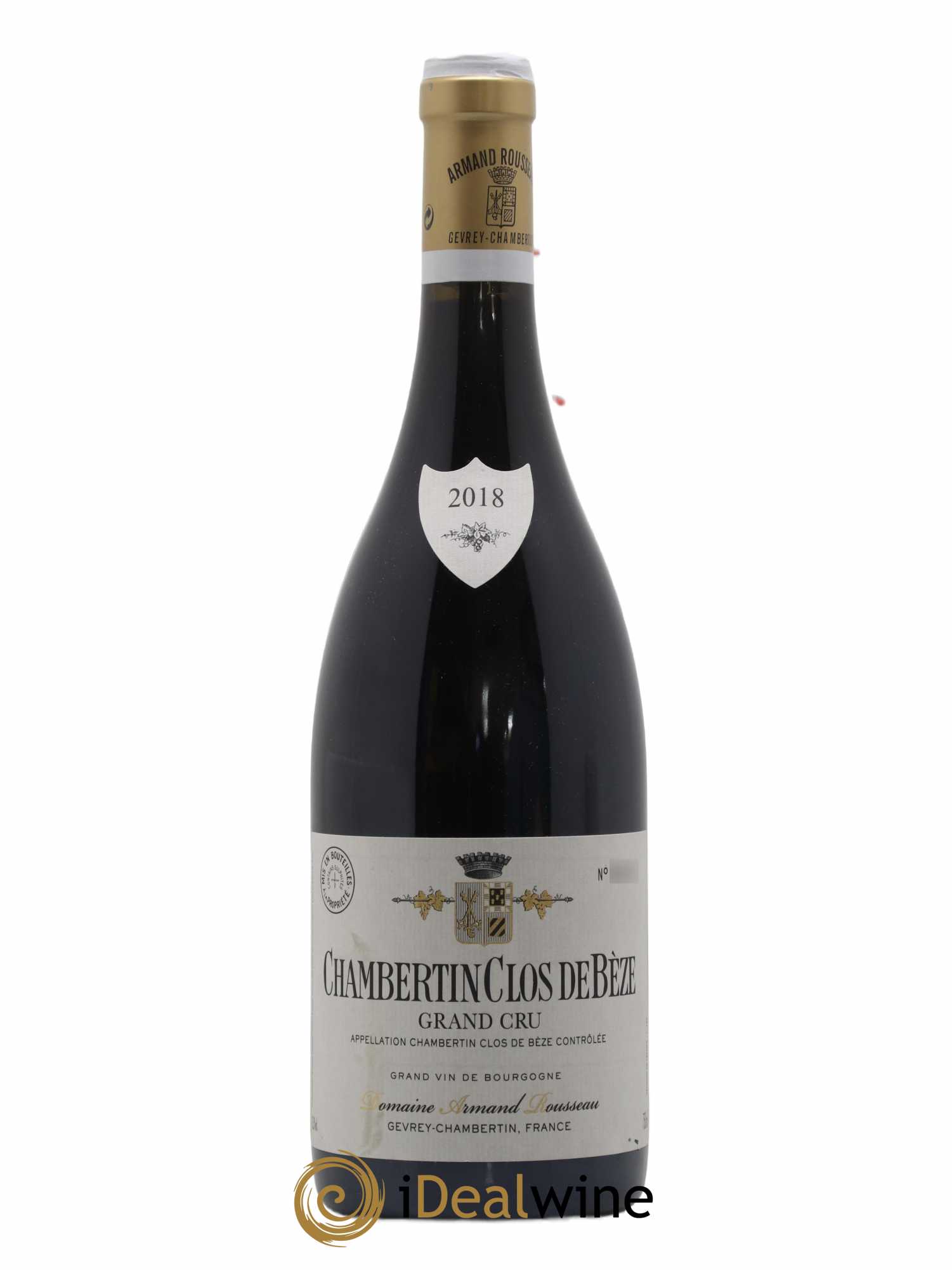 Chambertin Clos de Bèze Grand Cru Armand Rousseau (Domaine) 2018 - Lot de 1 bouteille - 0