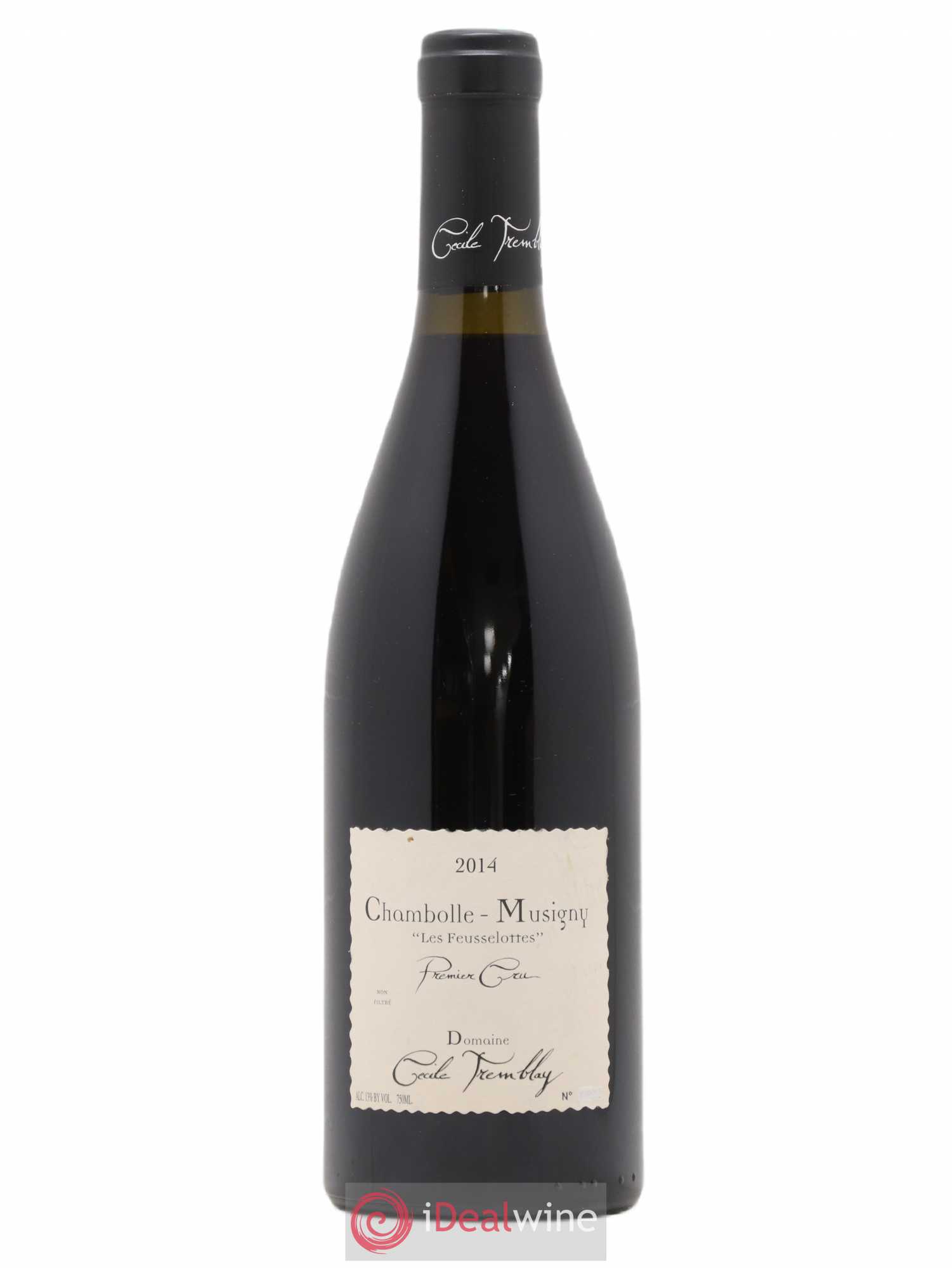 Chambolle-Musigny 1er Cru Les Feusselottes Cécile Tremblay 2014 - Lot de 1 bouteille - 0