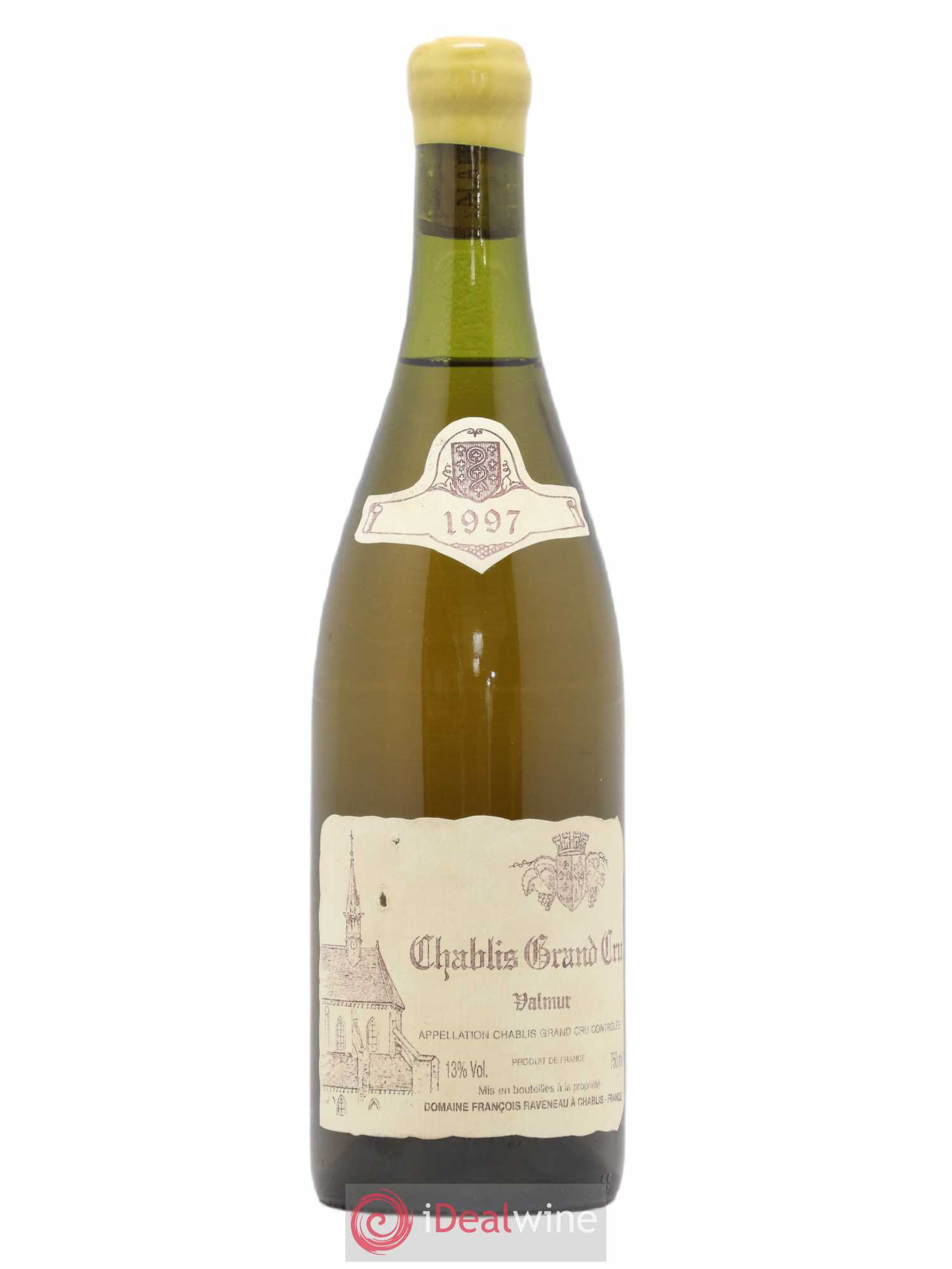 Chablis Grand Cru Valmur Raveneau (Domaine) 1997 - Lot de 1 bouteille - 0