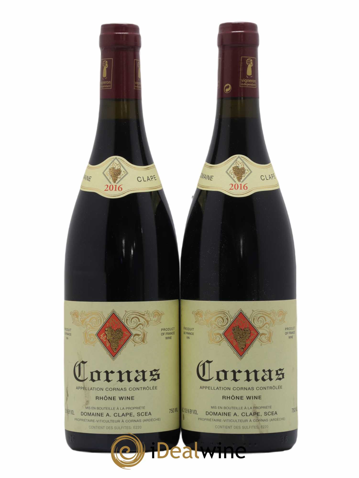 Cornas Auguste Clape 2016 - Lot de 2 bouteilles - 0