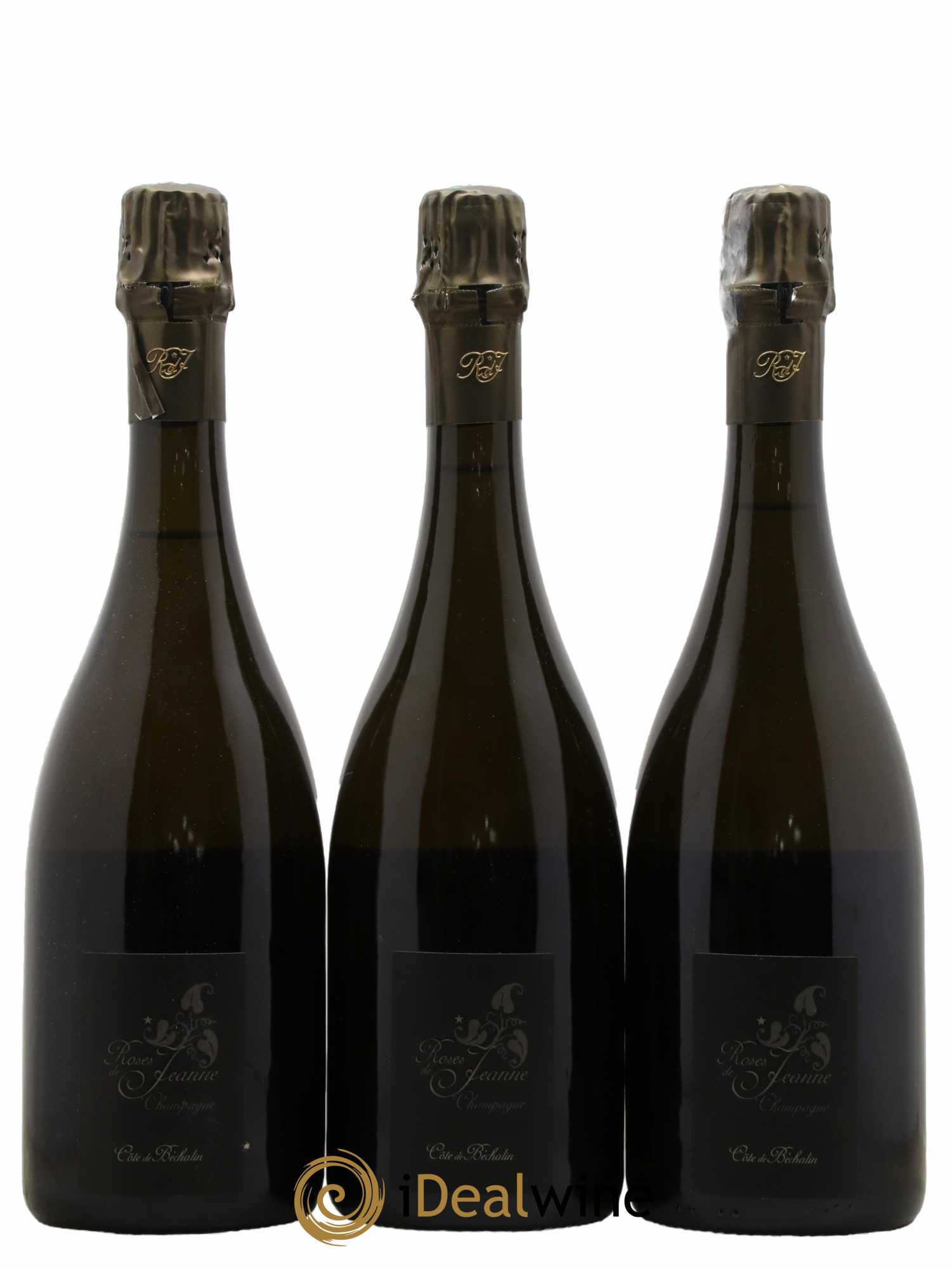 Roses de Jeanne Côte de Béchalin Blanc de Noirs Cédric Bouchard 2013 - Lot de 3 bouteilles - 0