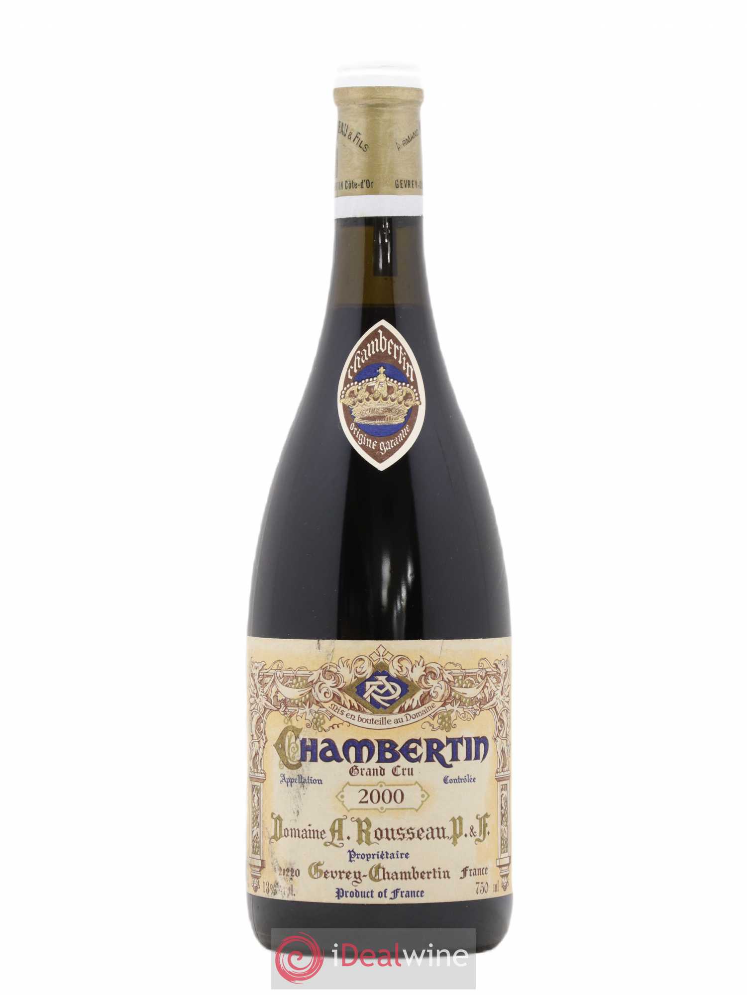 Chambertin Grand Cru Armand Rousseau (Domaine) 2000 - Lot de 1 bouteille - 0