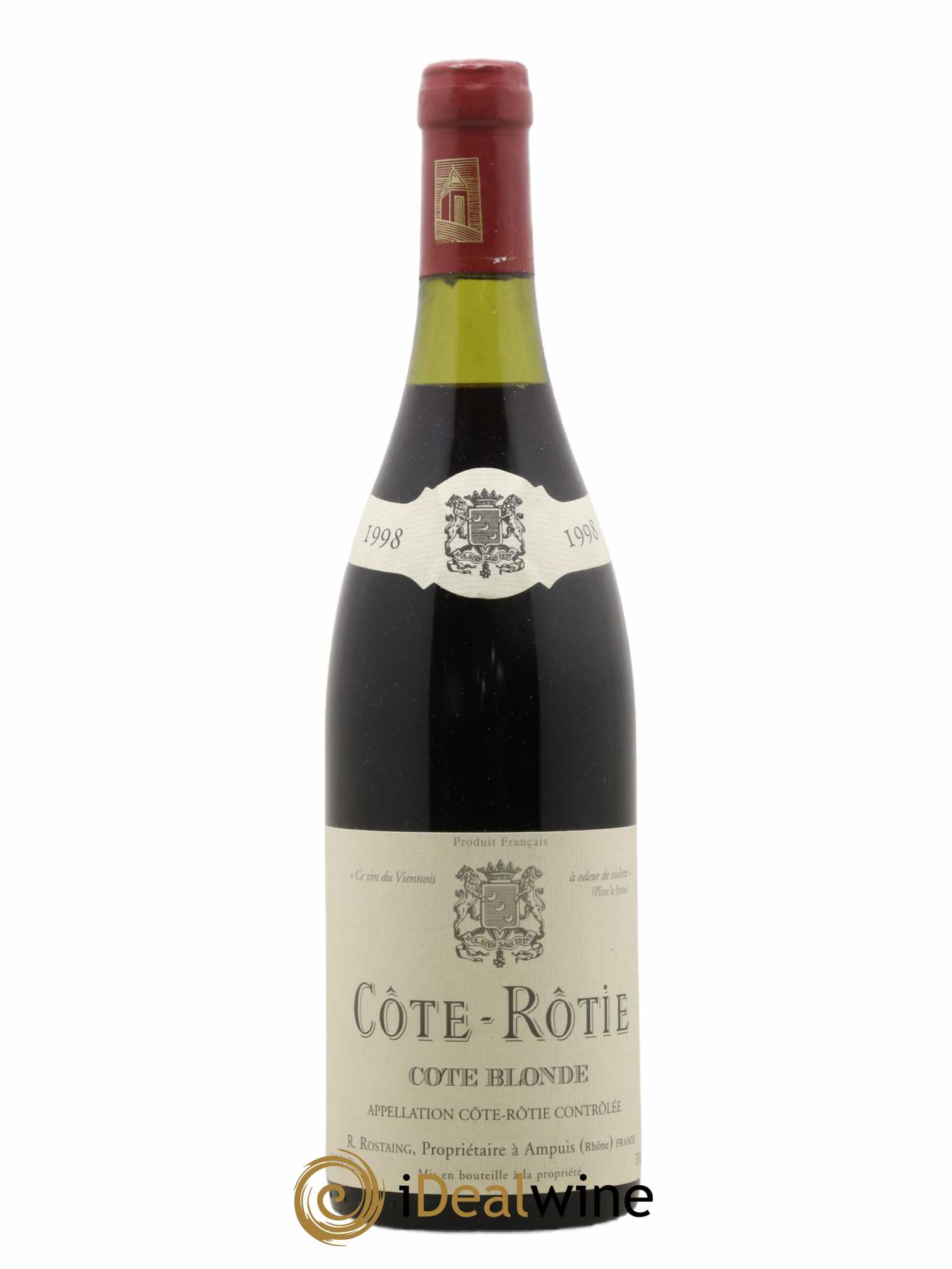 Côte-Rôtie Côte Blonde René Rostaing 1998 - Posten von 1 Flasche - 0
