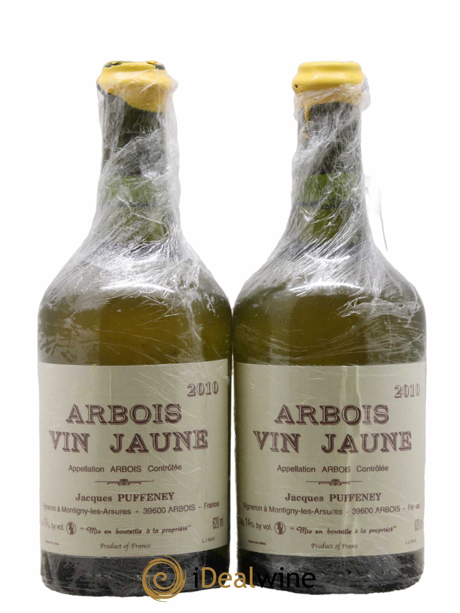 Arbois Vin Jaune Jacques Puffeney 2010 - Lot de 2 bouteilles - 0